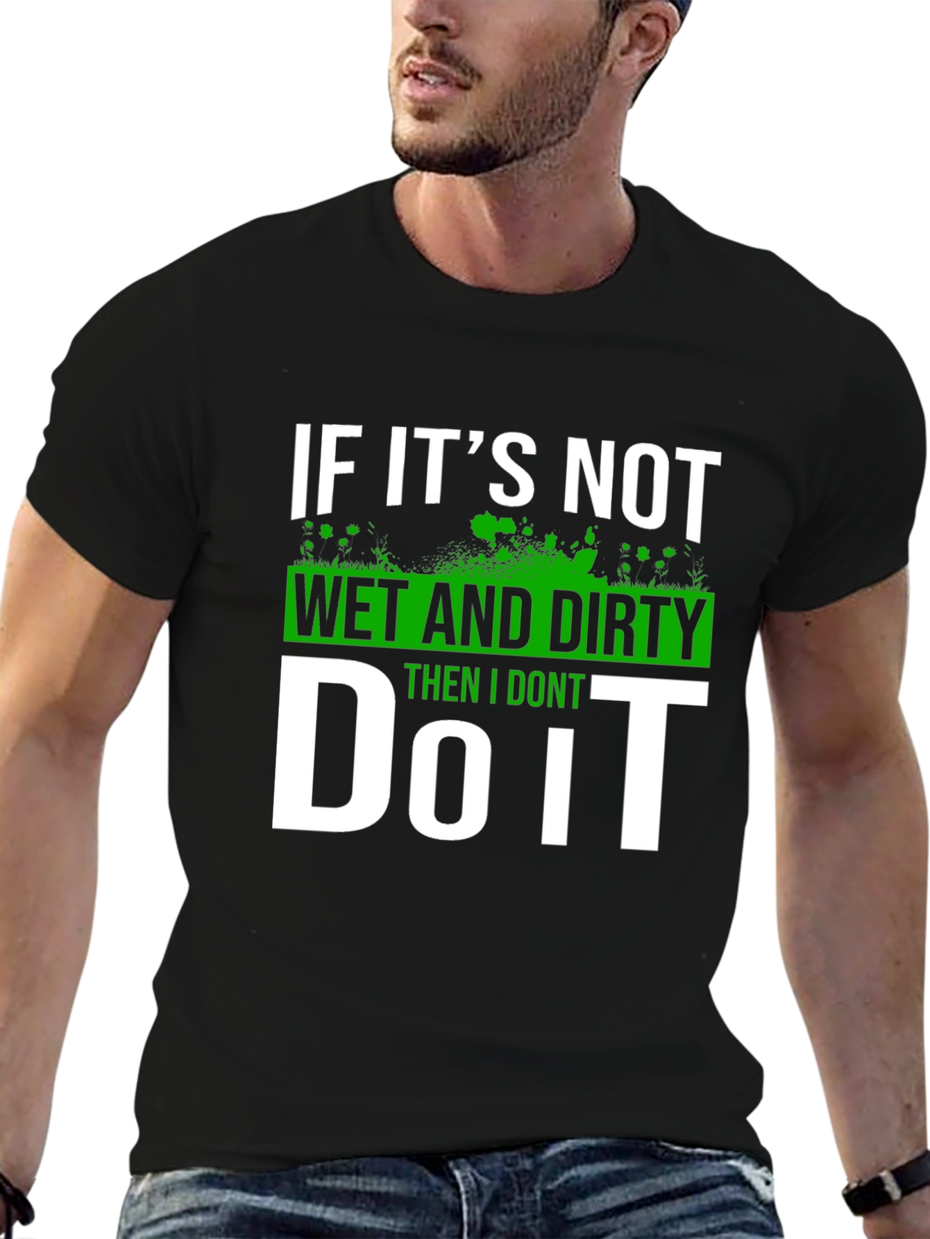 Wet and Dirty T-Shirt - Funny Graphic Tee