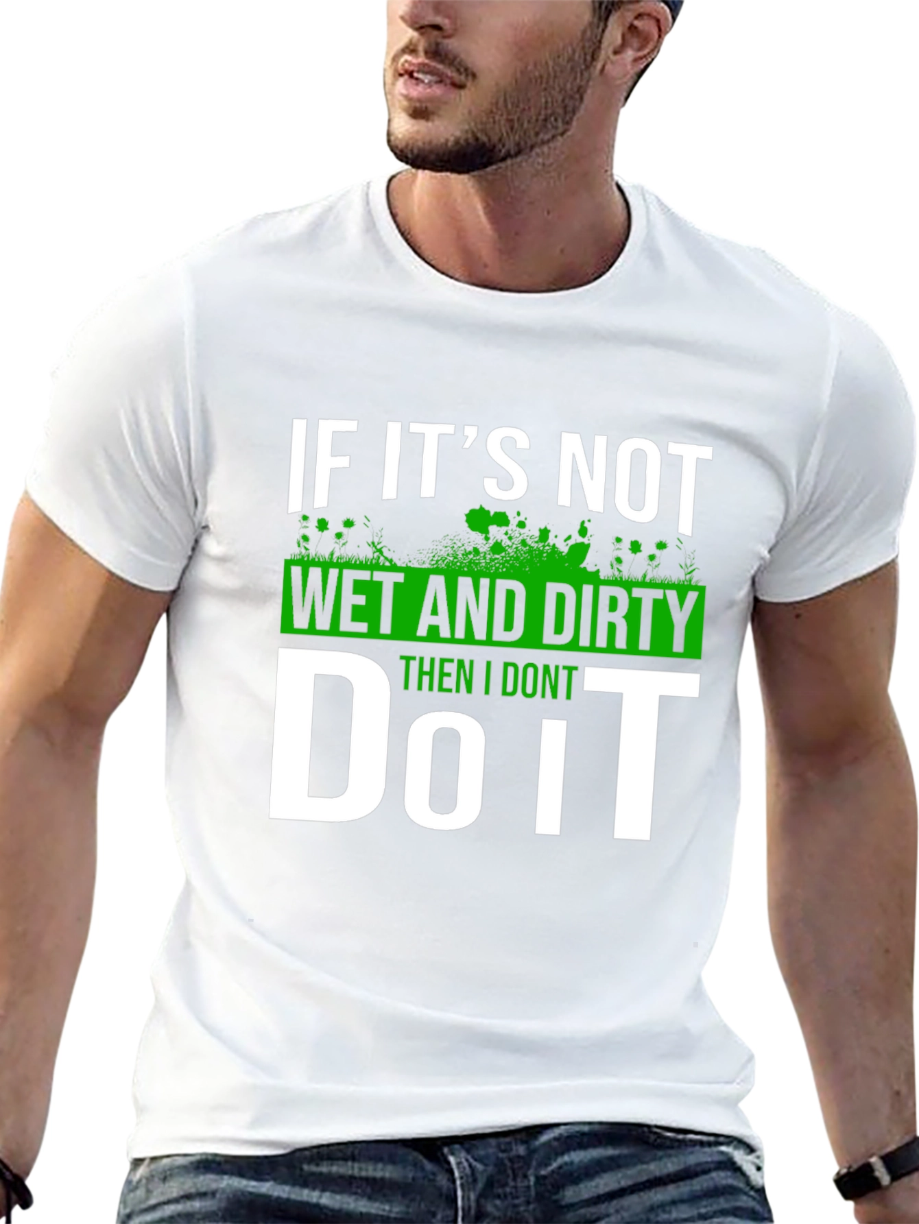 Wet and Dirty T-Shirt - Funny Graphic Tee
