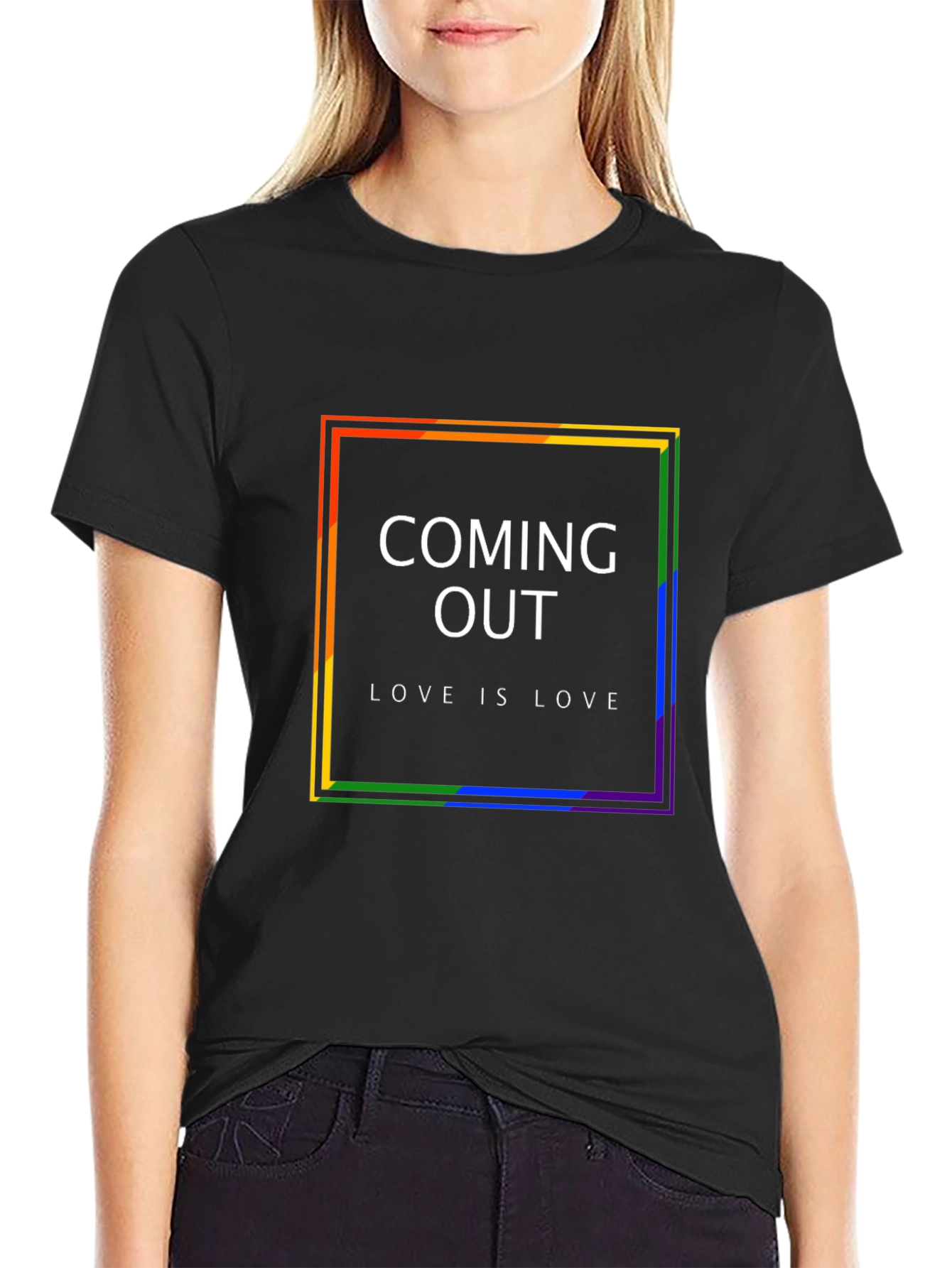 Coming Out Love is Love T-Shirt - LGBTQ+ Pride