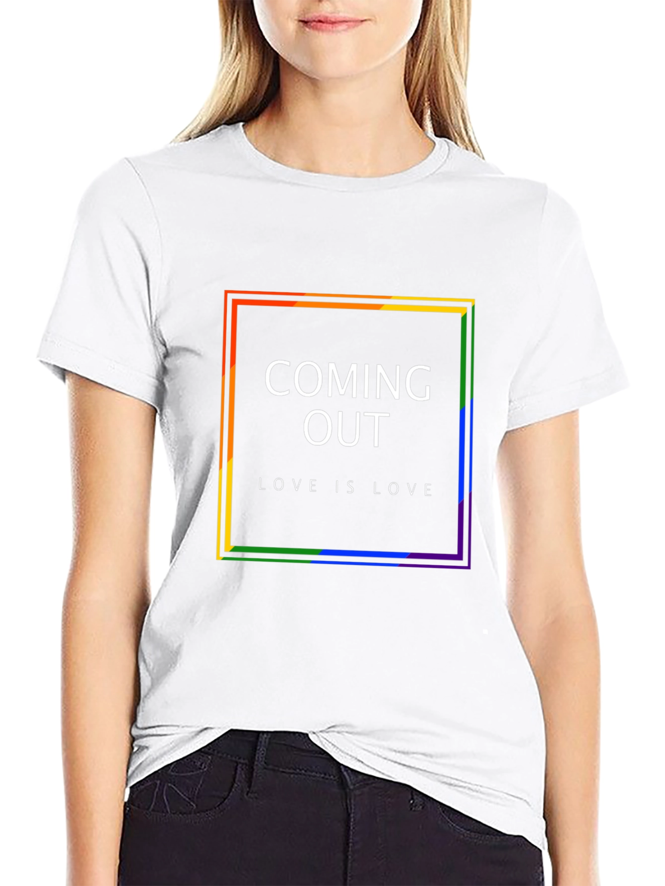 Coming Out Love is Love T-Shirt - LGBTQ+ Pride