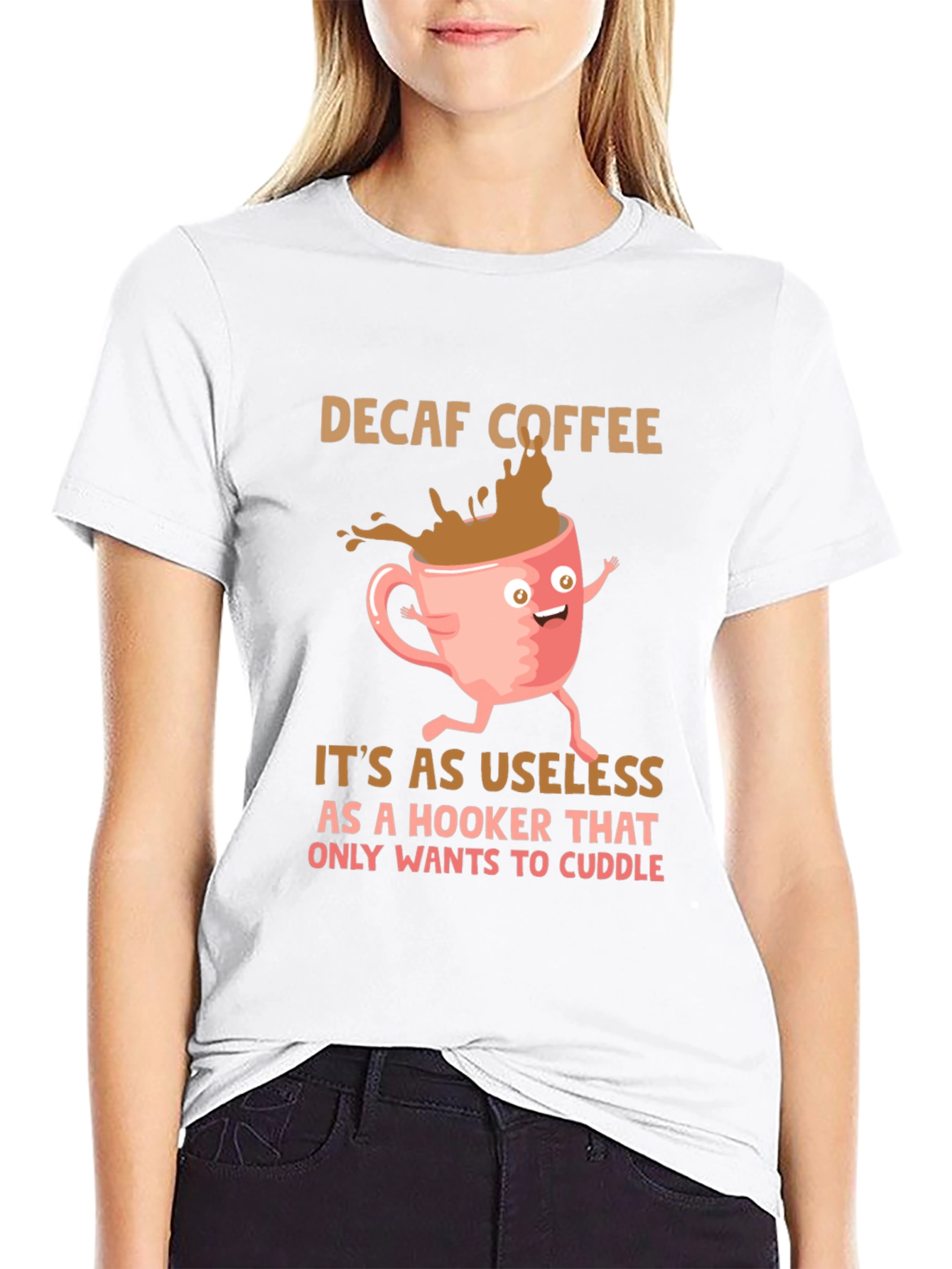 Decaf Coffee Joke T-Shirt
