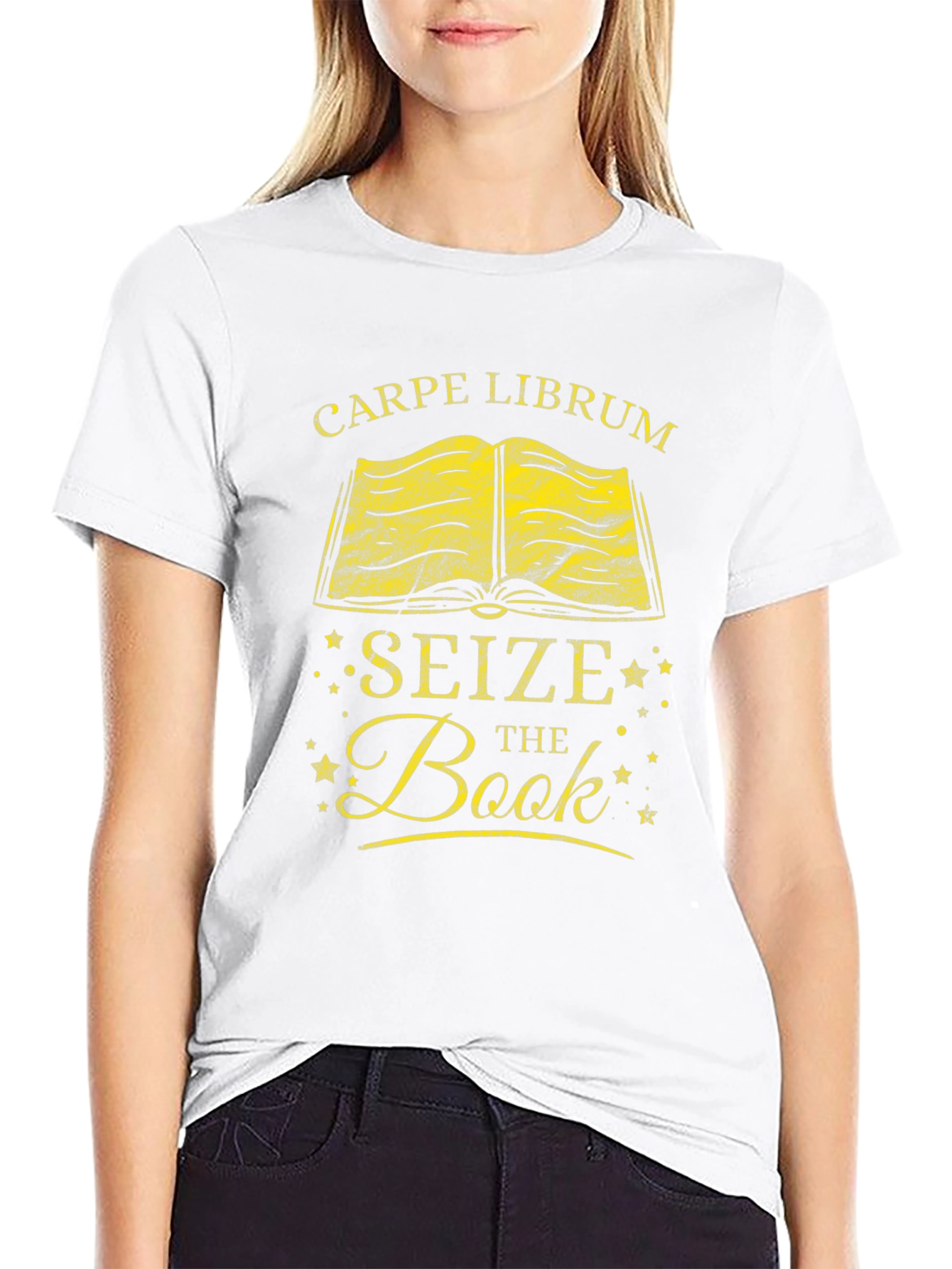 Carpe Librum T-Shirt - Seize The Book Graphic Tee