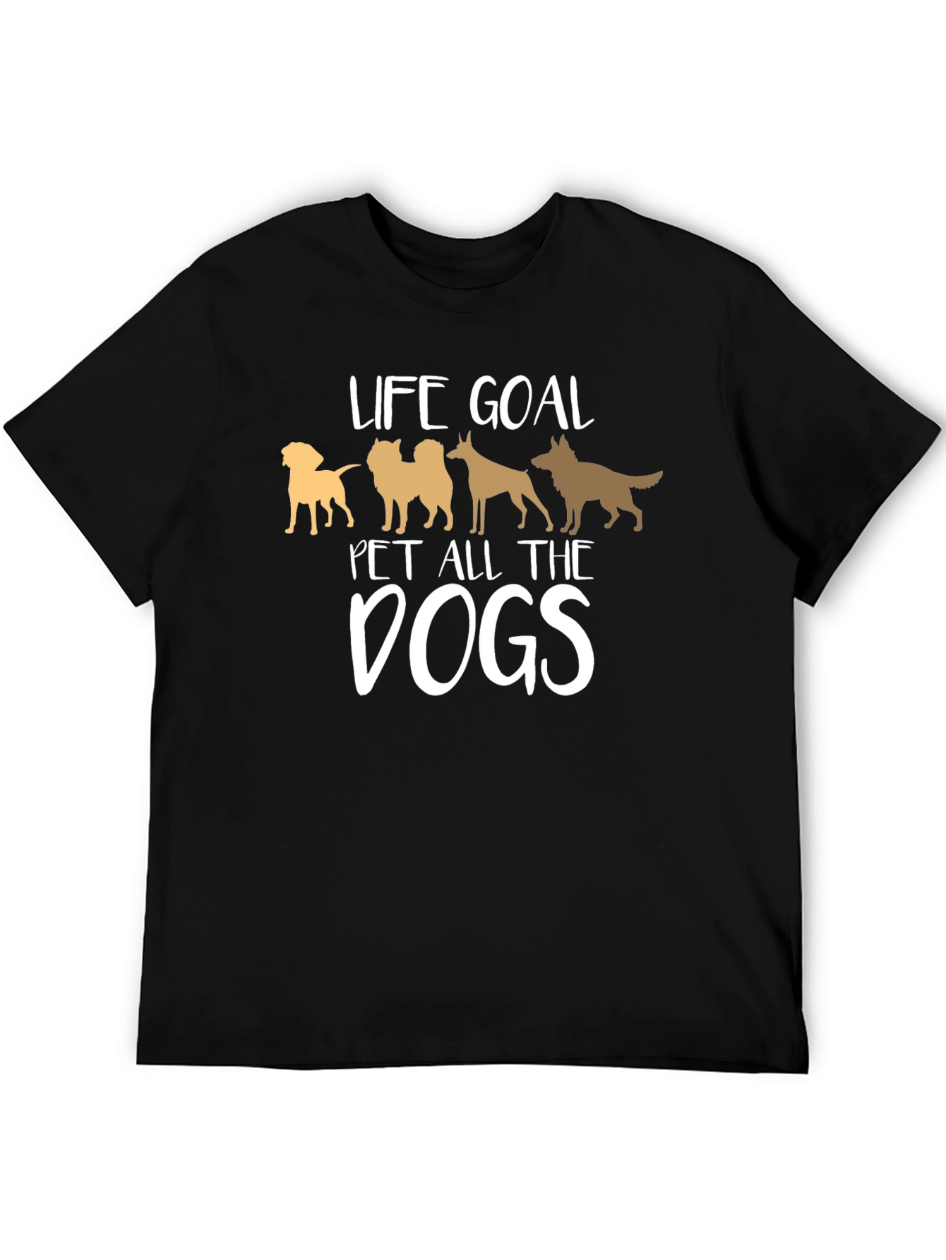 Life Goal Pet All The Dogs Graphic Tee