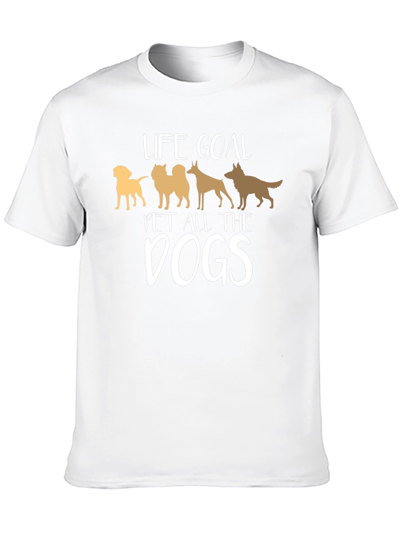 Life Goal Pet All The Dogs Graphic Tee