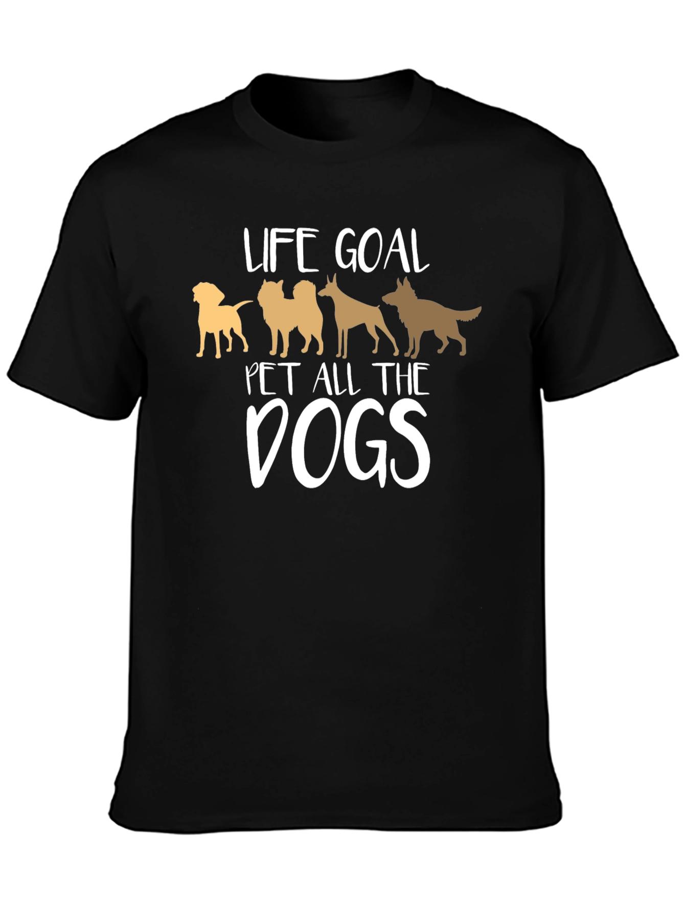 Life Goal Pet All The Dogs Graphic Tee