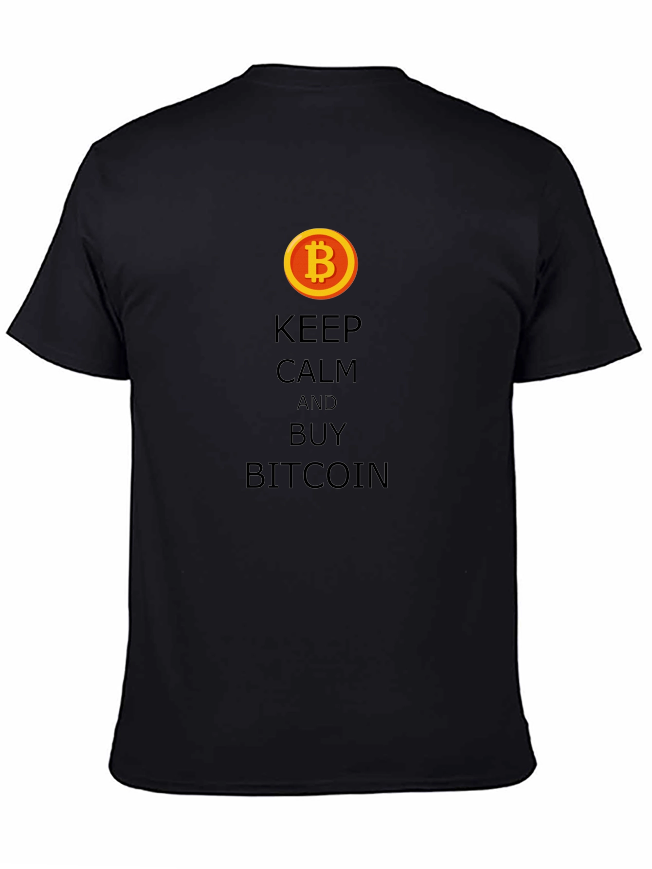 Keep Calm and Buy Bitcoin T-Shirt - Crypto Tee