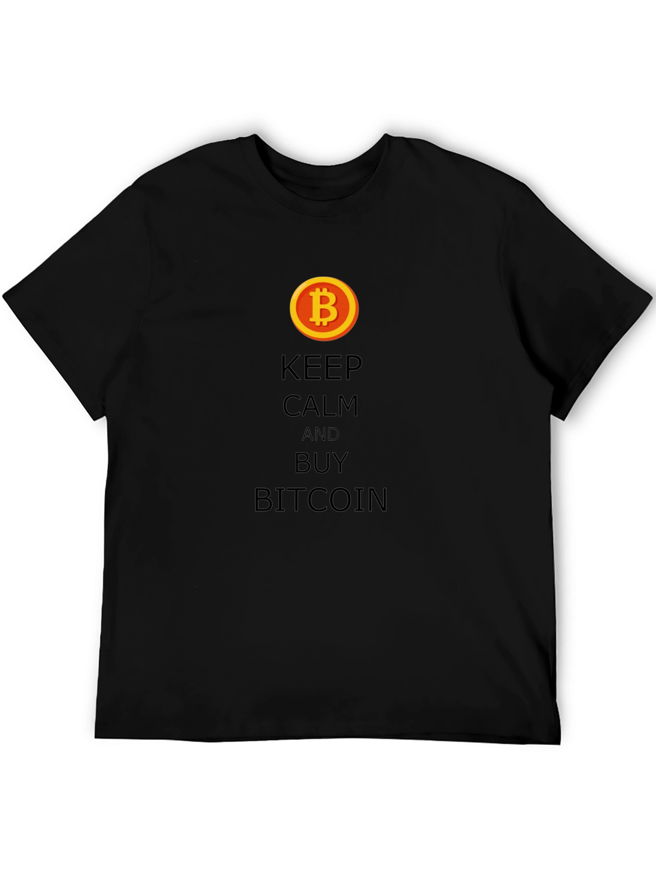Keep Calm and Buy Bitcoin T-Shirt - Crypto Tee