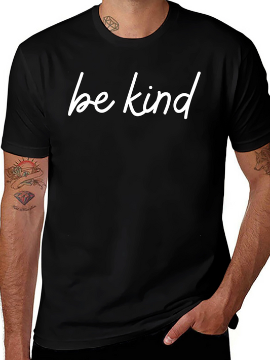 Be Kind Graphic T-Shirt - Black