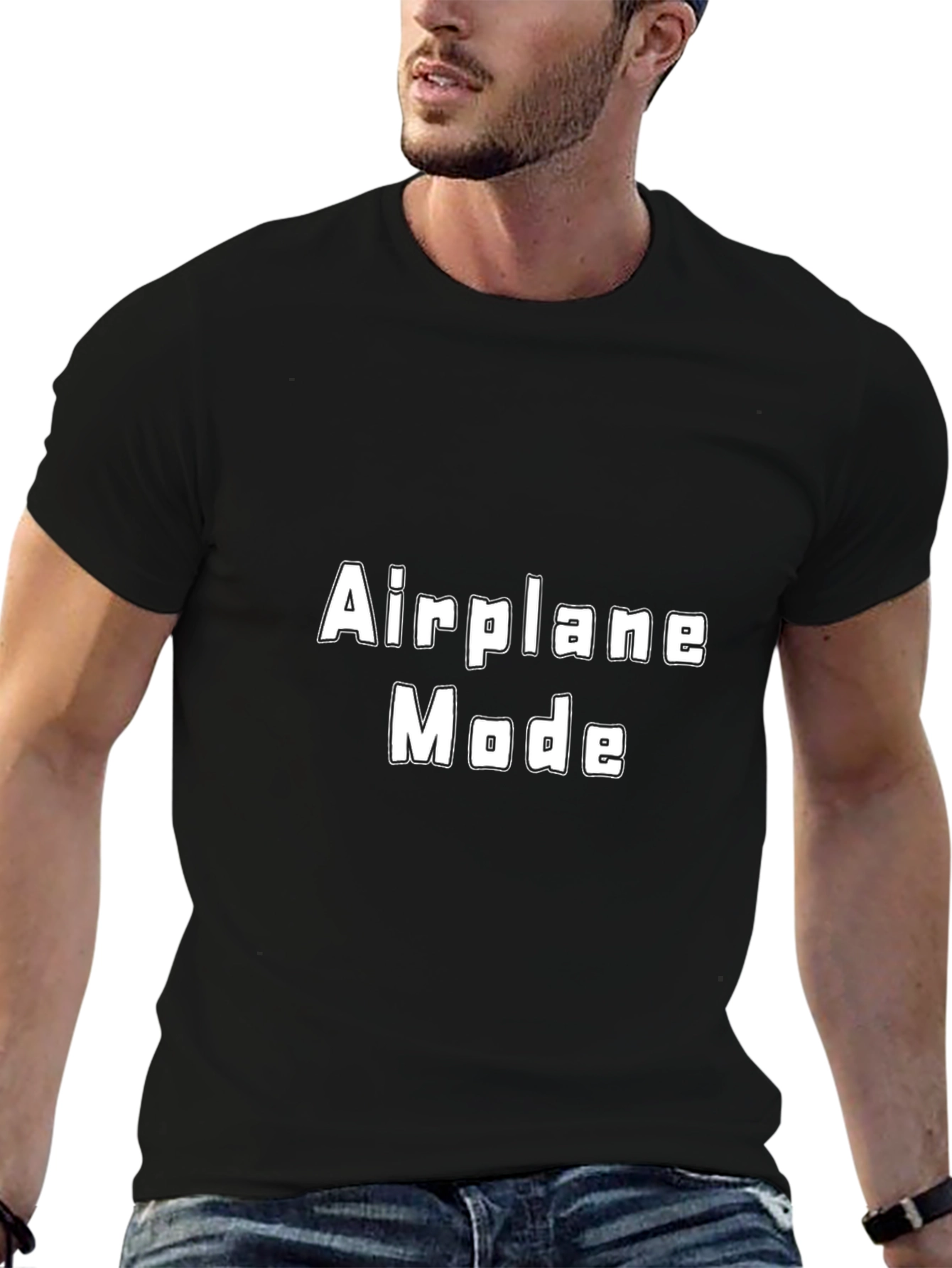 Airplane Mode Graphic T-Shirt