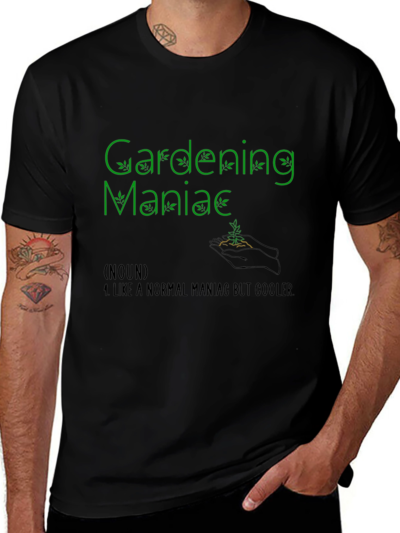 Gardening Maniac Tee - Cool Gardener Shirt
