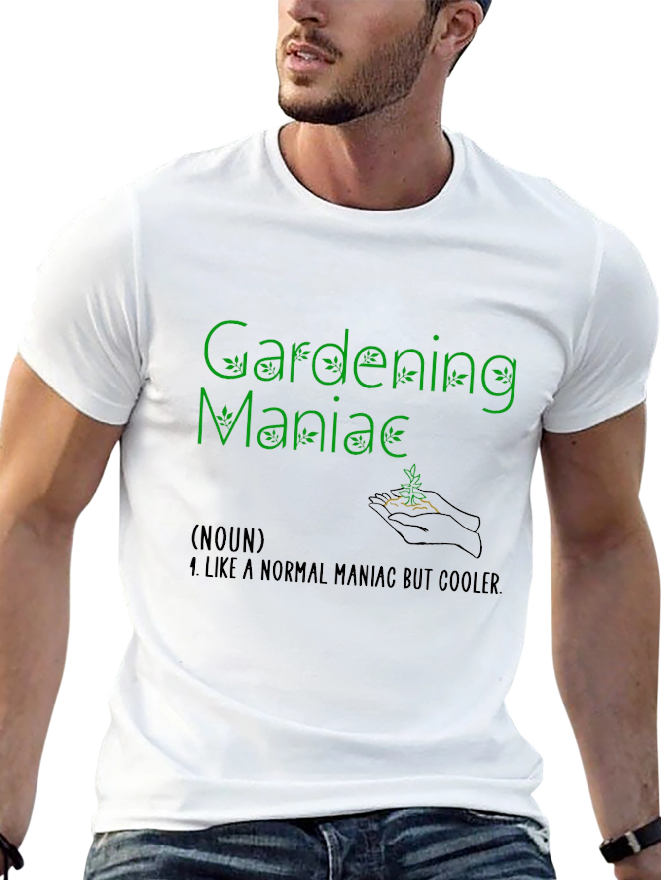 Gardening Maniac Tee - Cool Gardener Shirt