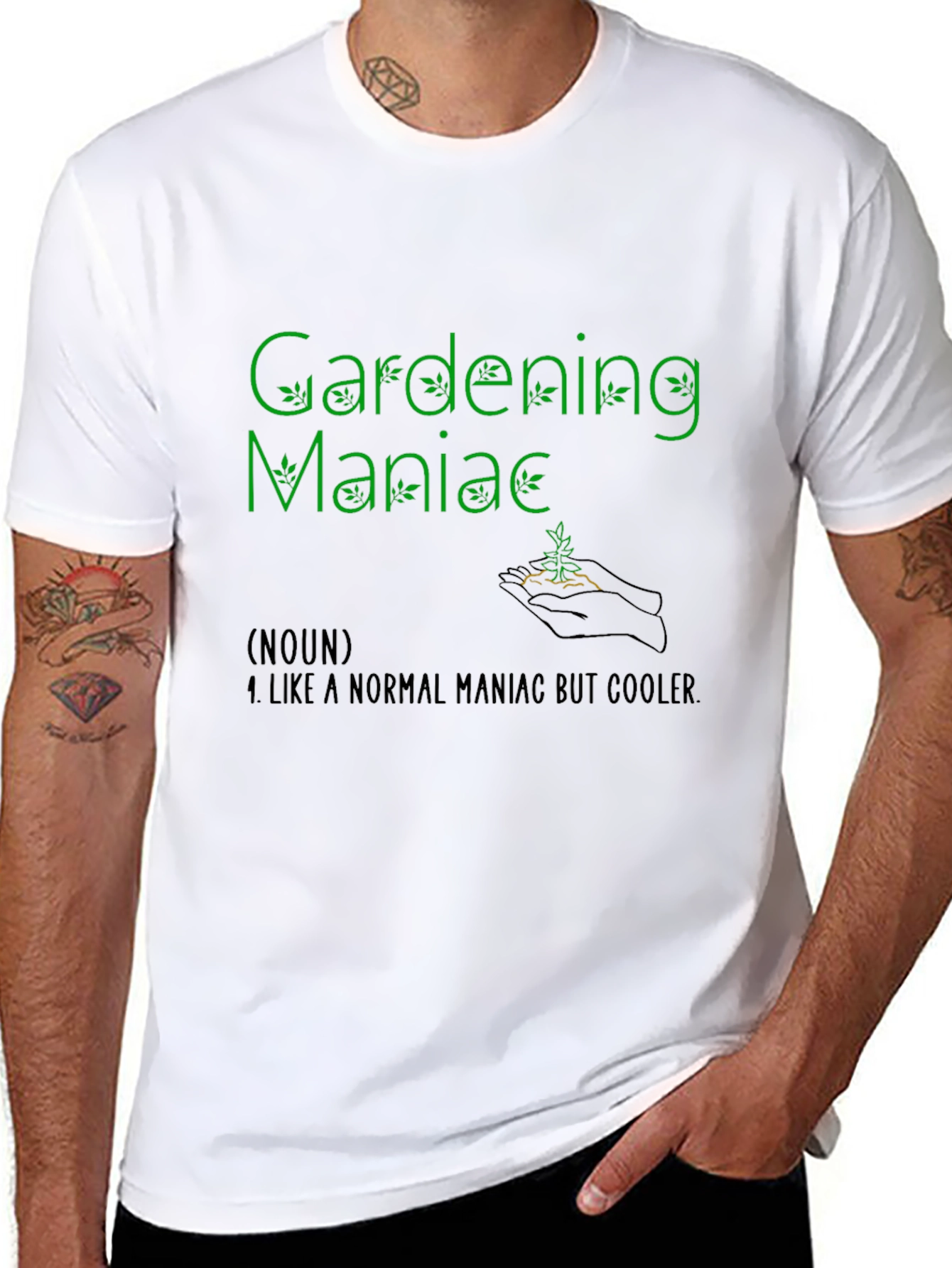 Gardening Maniac Tee - Cool Gardener Shirt