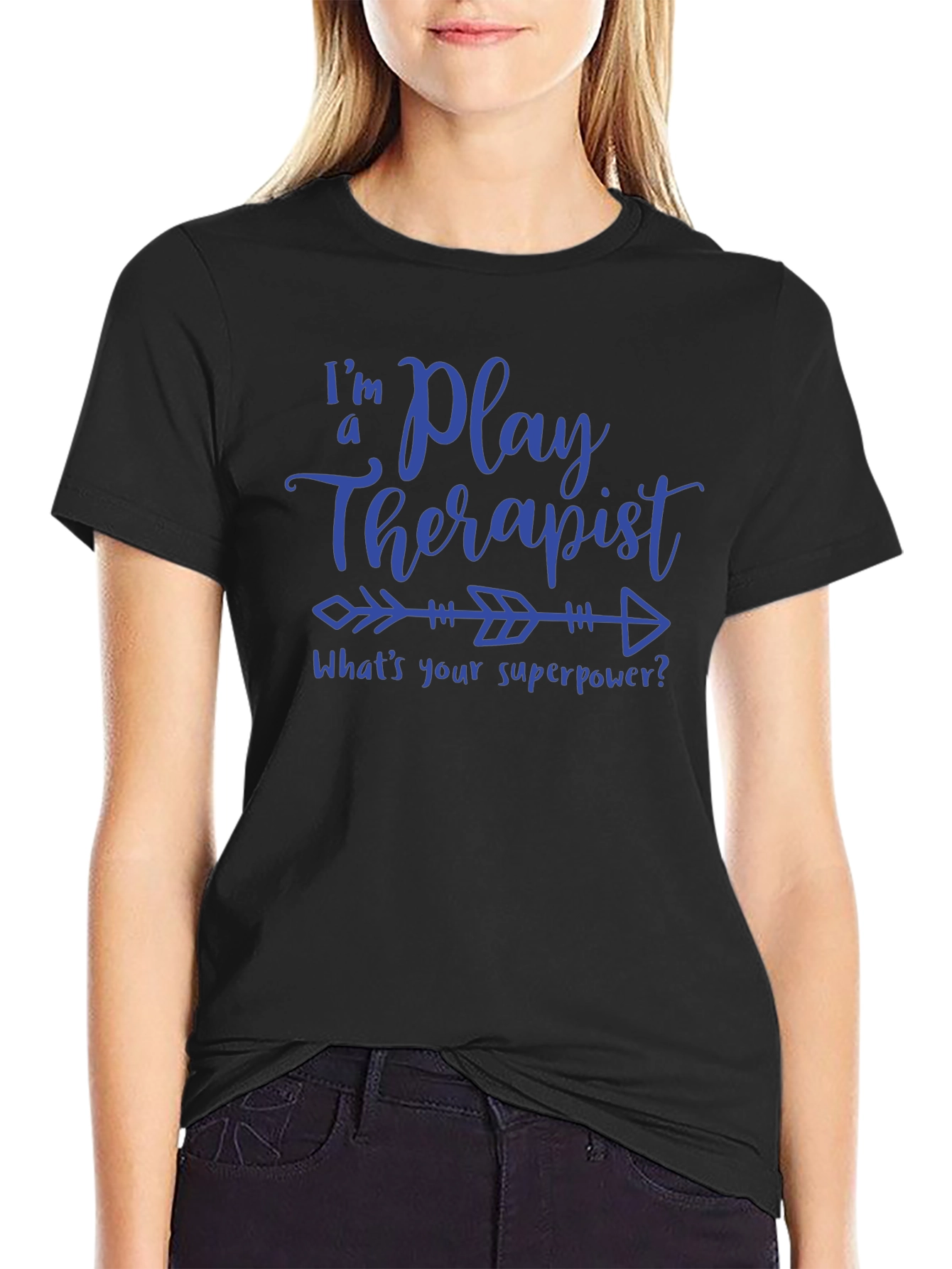 Play Therapist Superpower T-Shirt - Fun & Unique Gift