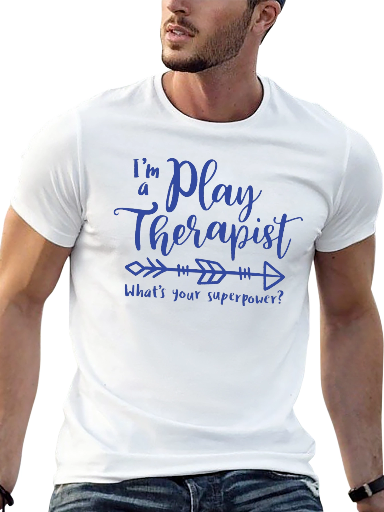 Play Therapist Superpower T-Shirt - Fun & Unique Gift