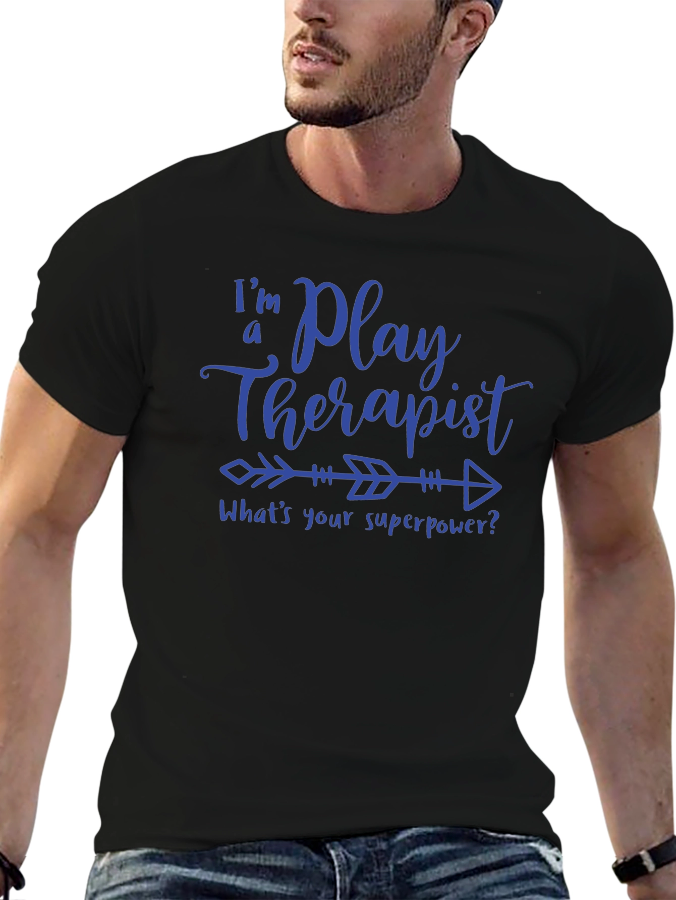 Play Therapist Superpower T-Shirt - Fun & Unique Gift