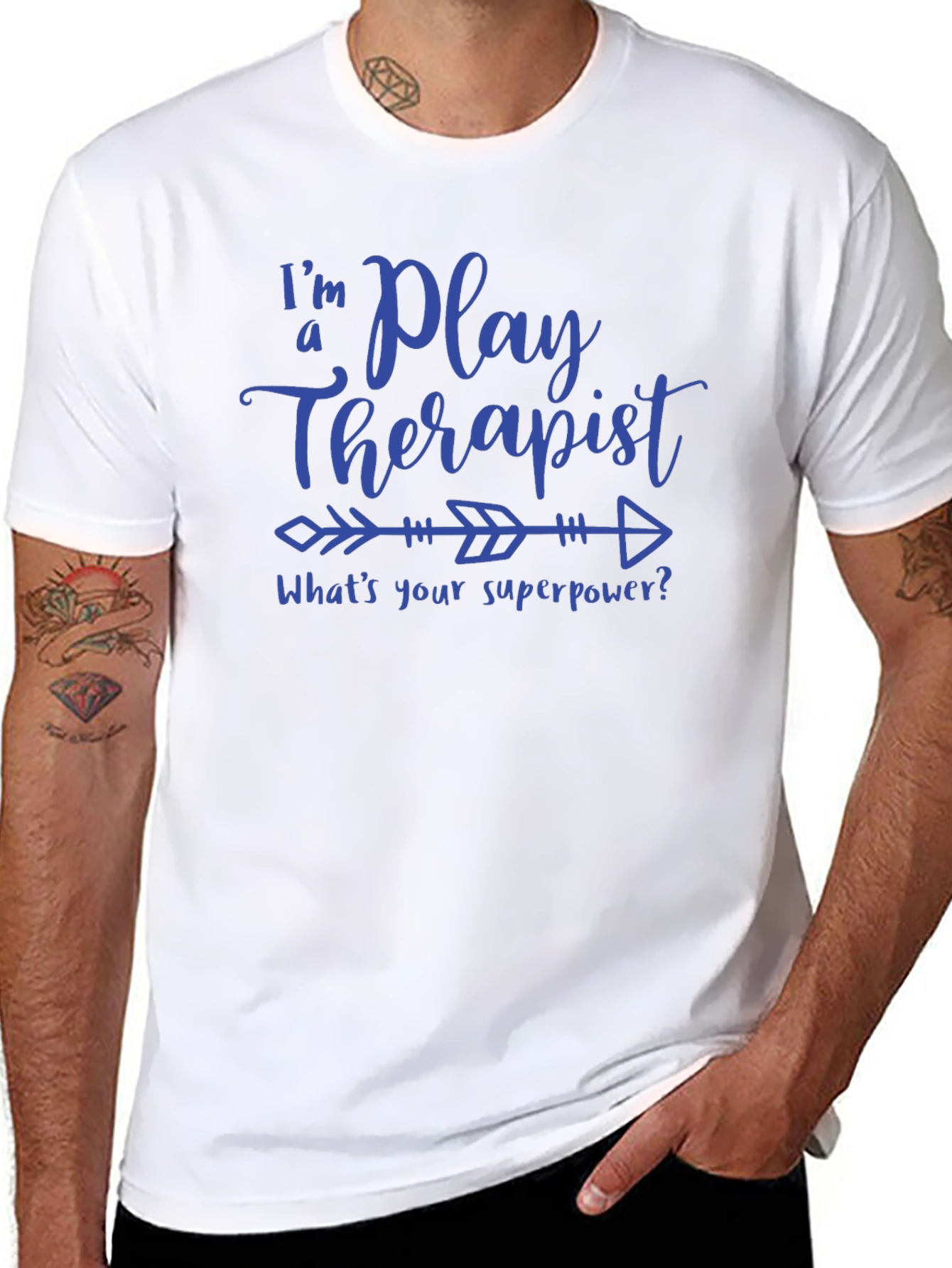 Play Therapist Superpower T-Shirt - Fun & Unique Gift