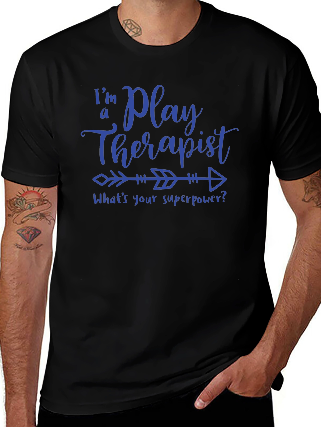 Play Therapist Superpower T-Shirt - Fun & Unique Gift
