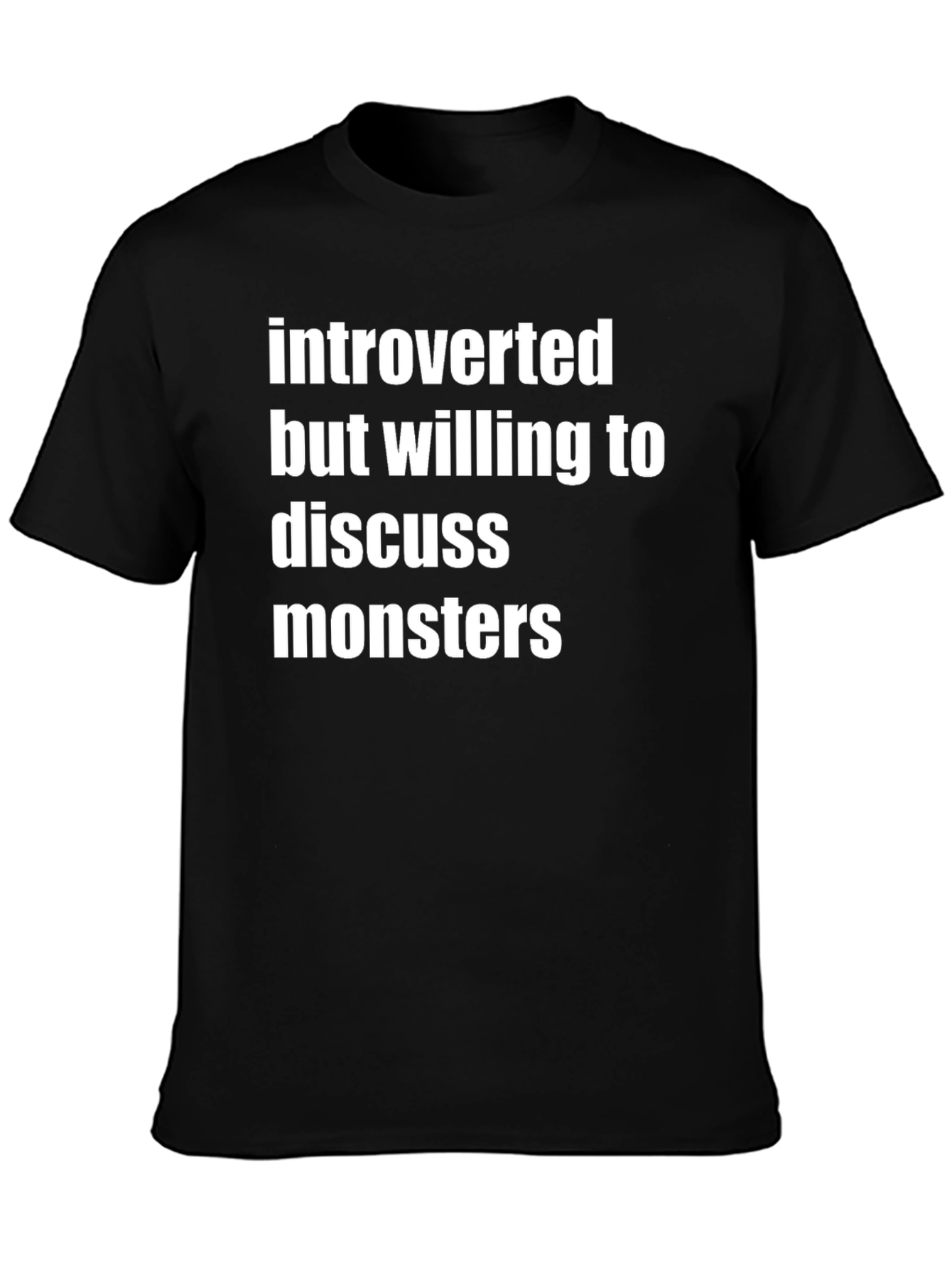 Introverted Monster Discussion T-Shirt