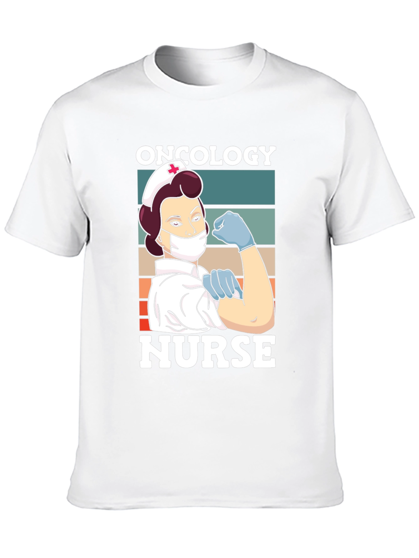 Oncology Nurse T-Shirt - Strong Healthcare Hero Tee