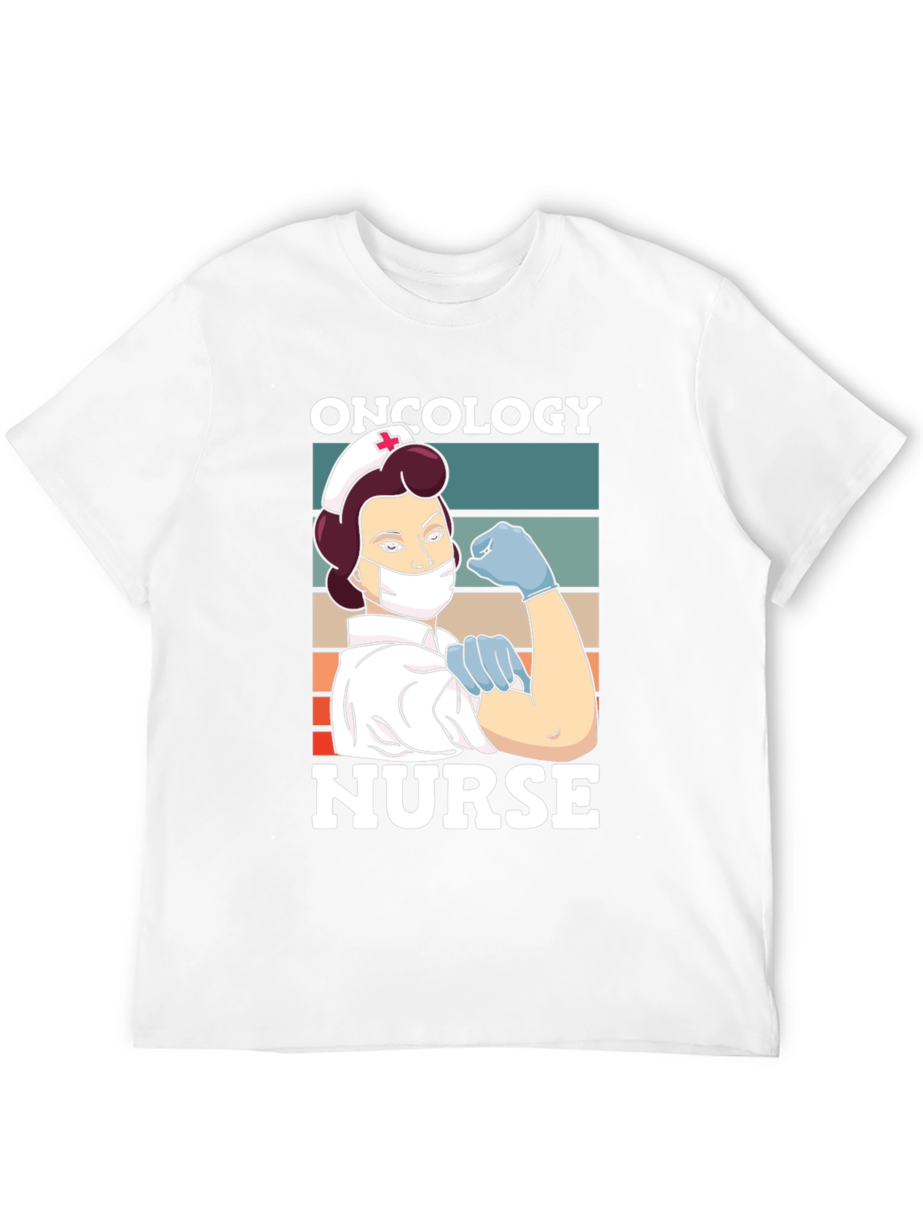 Oncology Nurse T-Shirt - Strong Healthcare Hero Tee