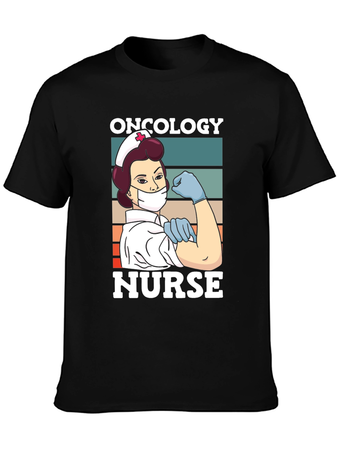 Oncology Nurse T-Shirt - Strong Healthcare Hero Tee