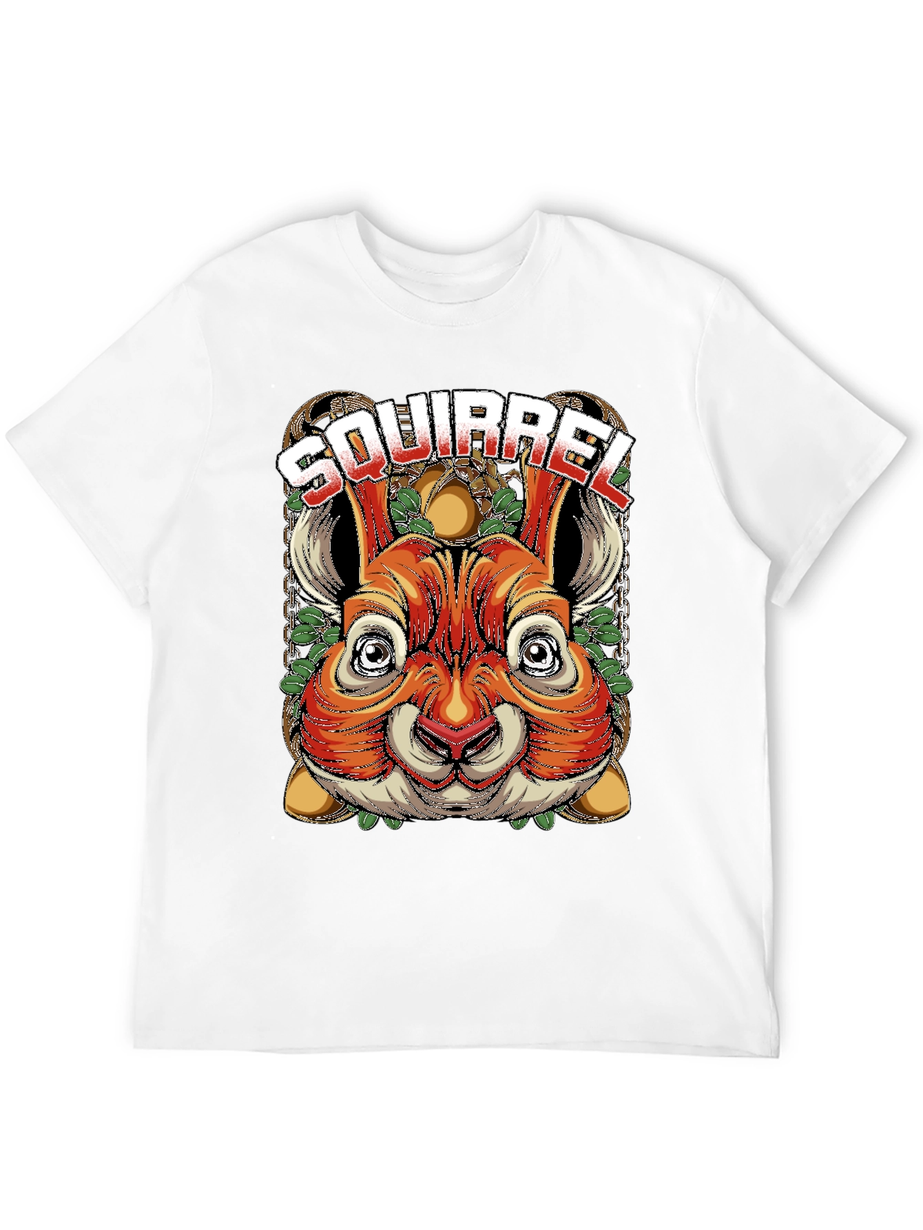 Squirrel Graphic Tee - Unique Animal Design