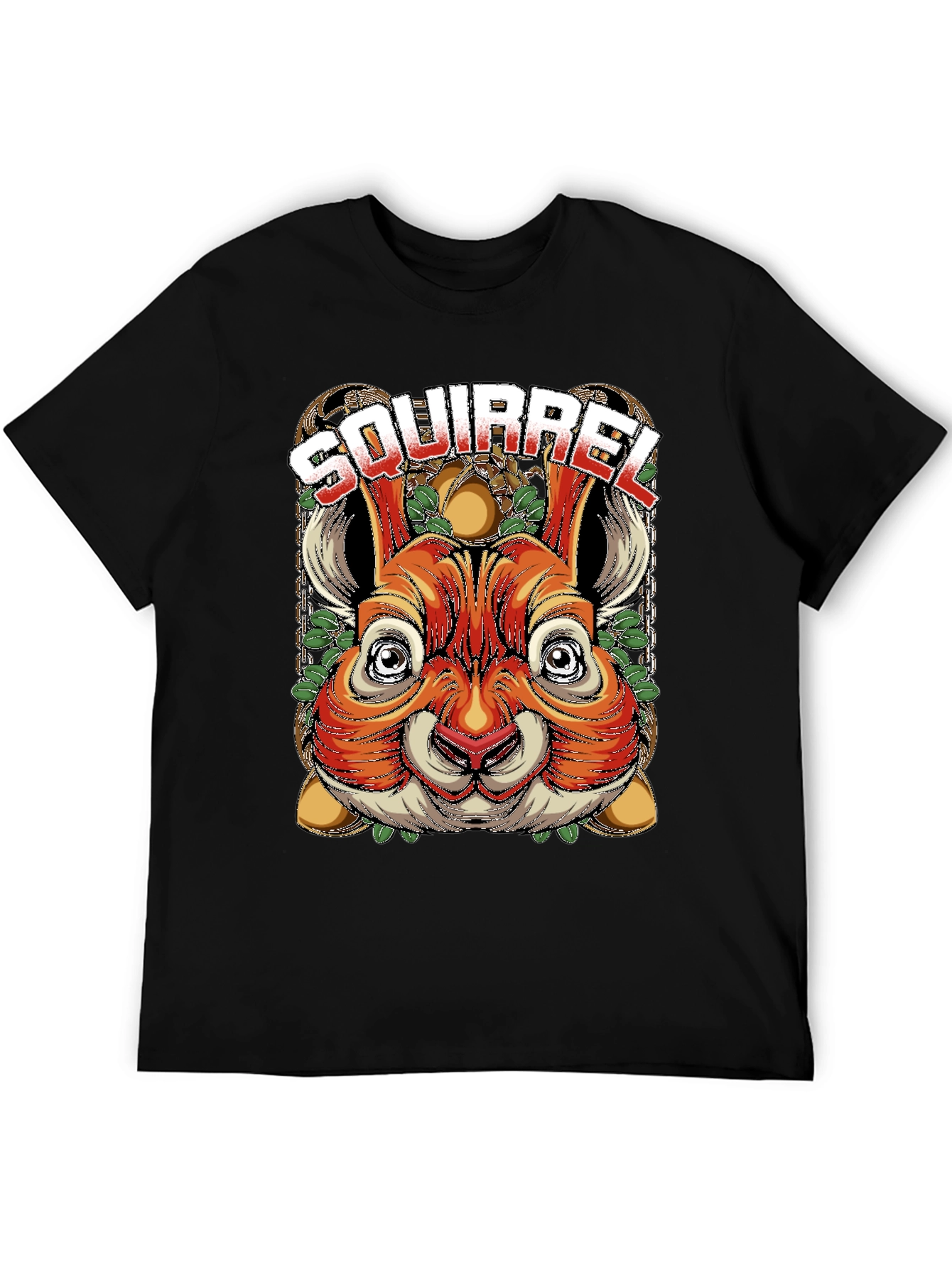 Squirrel Graphic Tee - Unique Animal Design