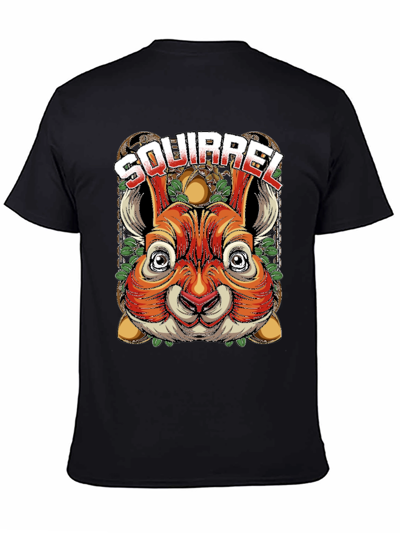 Squirrel Graphic Tee - Unique Animal Design