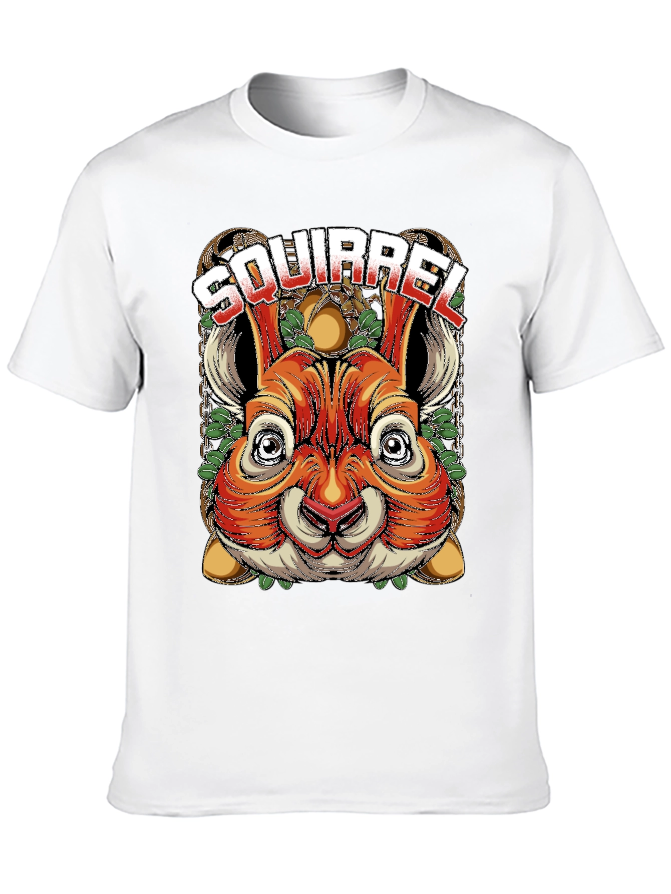 Squirrel Graphic Tee - Unique Animal Design