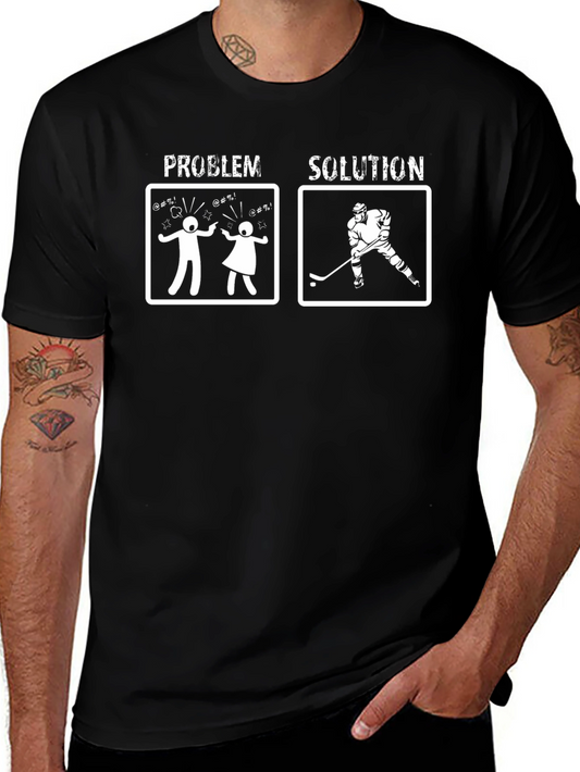 Problem Solution Hockey T-Shirt