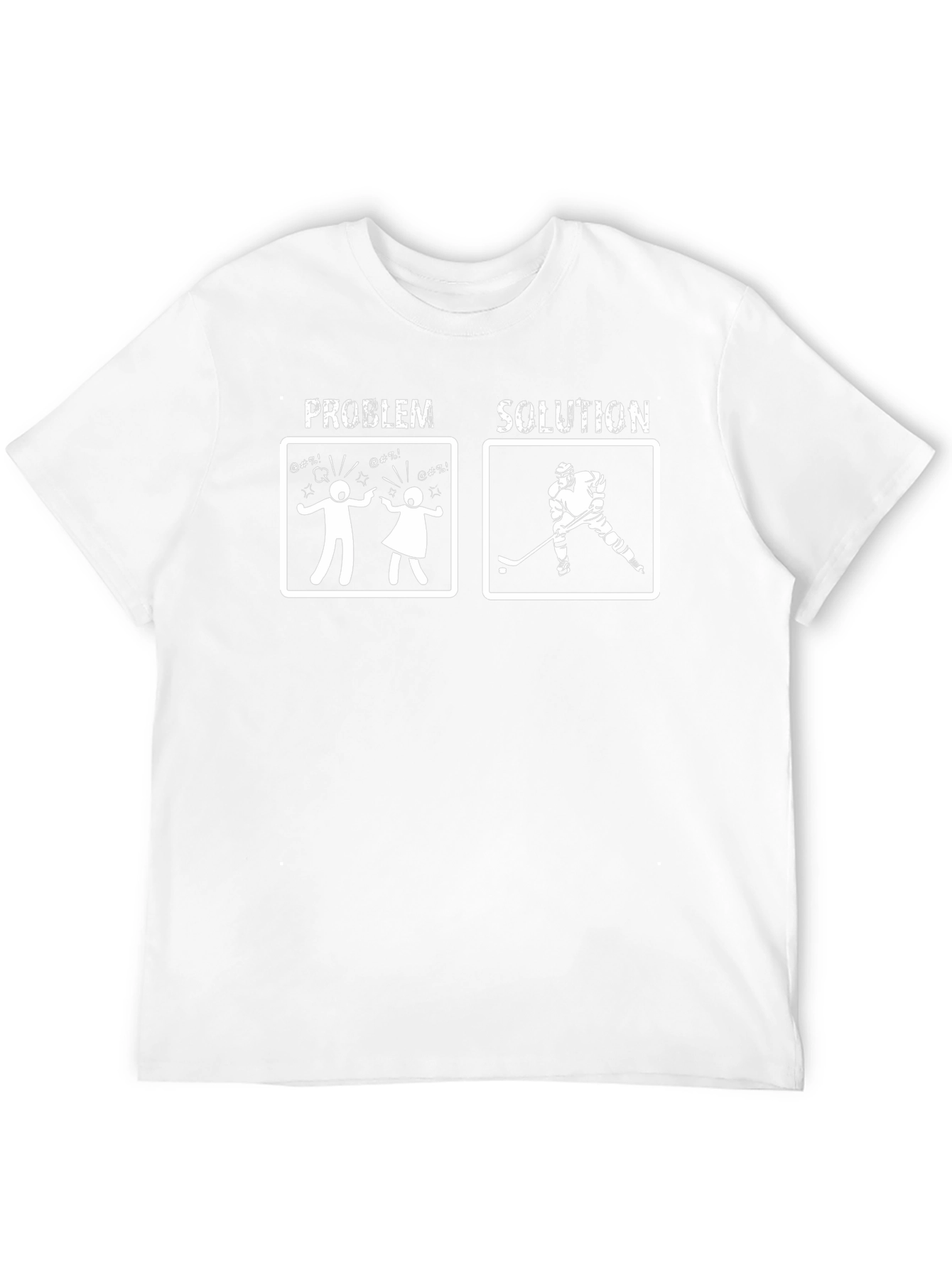 Problem Solution Hockey T-Shirt