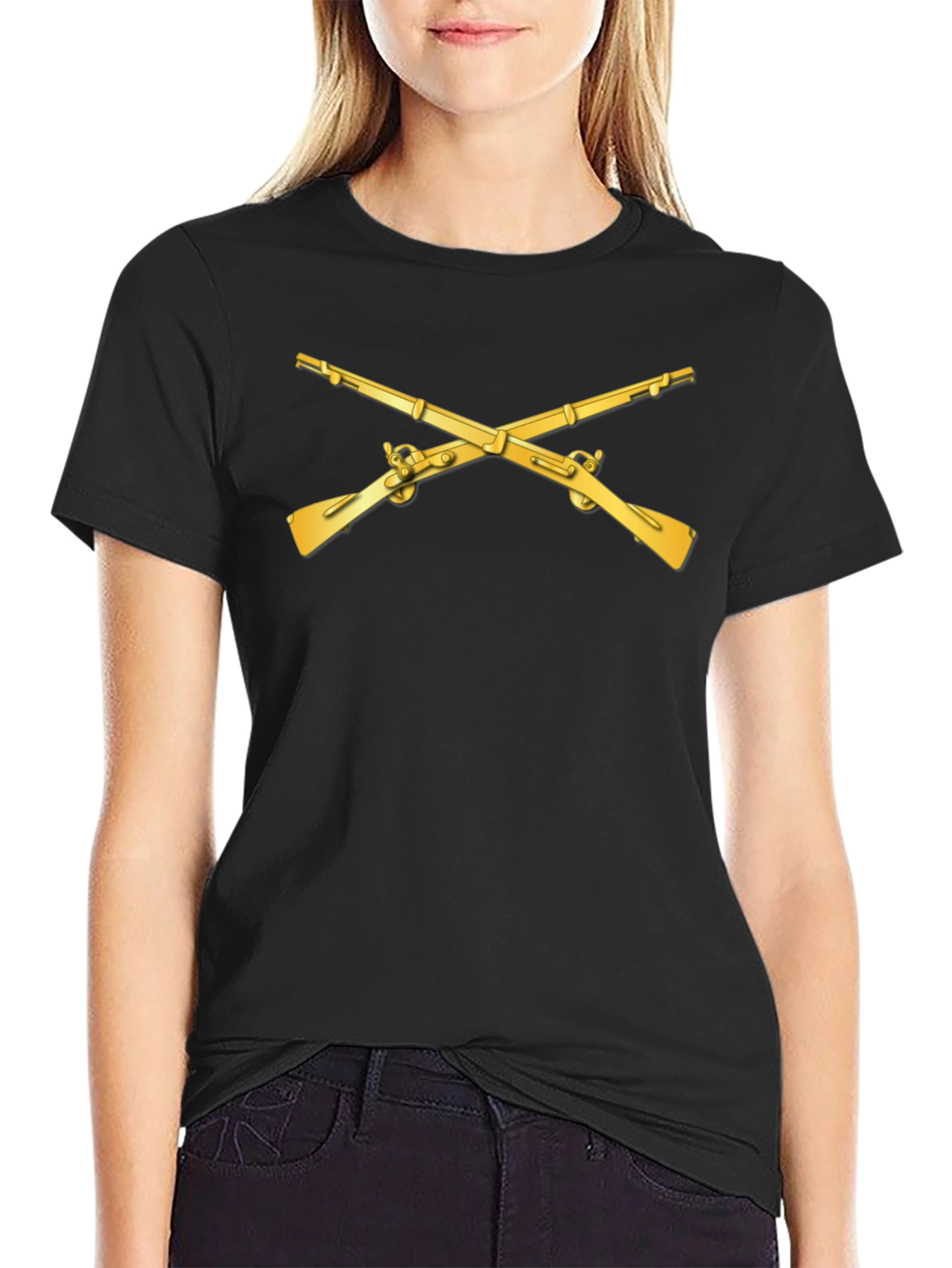 Musket Graphic T-Shirt - Classic Black