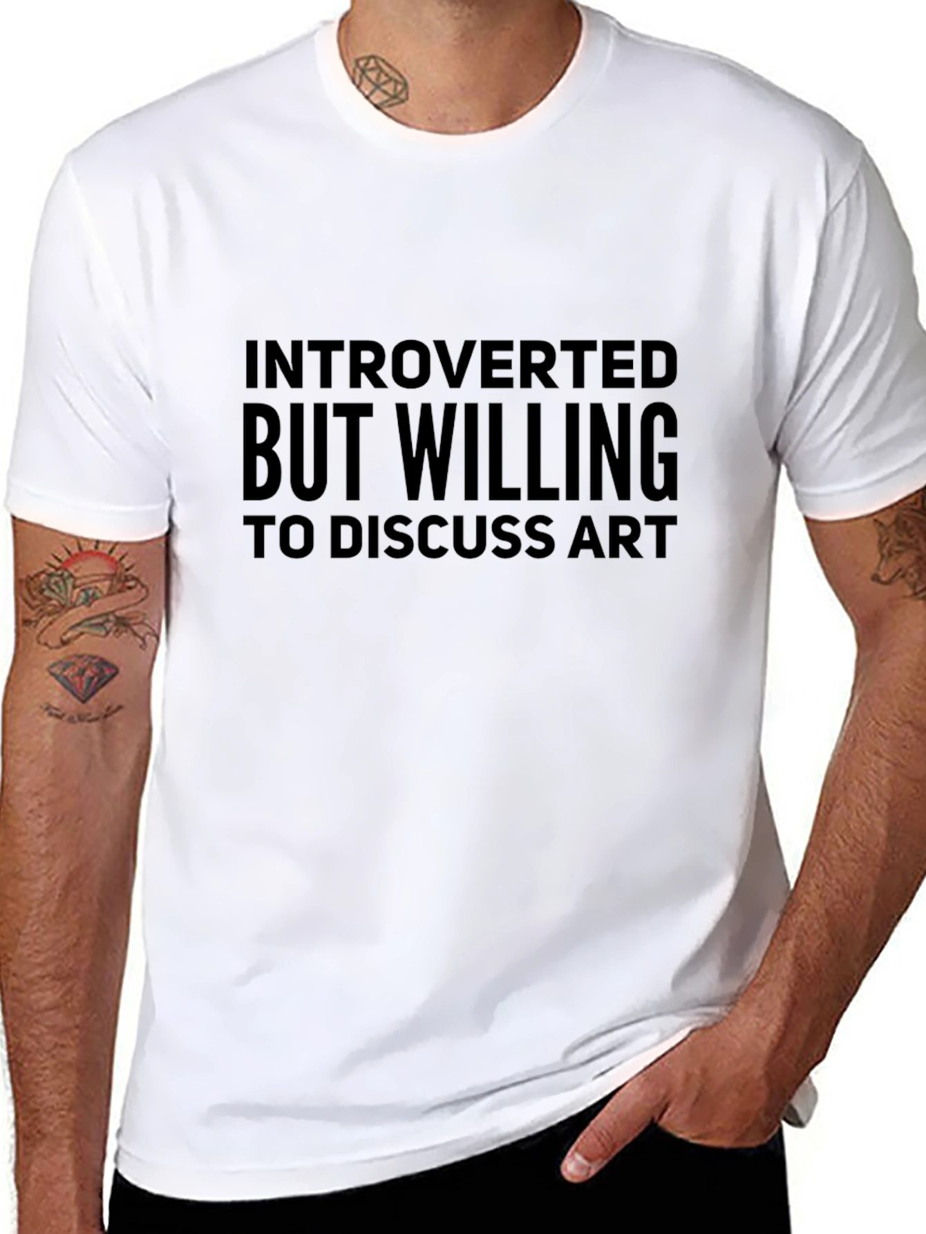 Introverted Art Lover T-Shirt