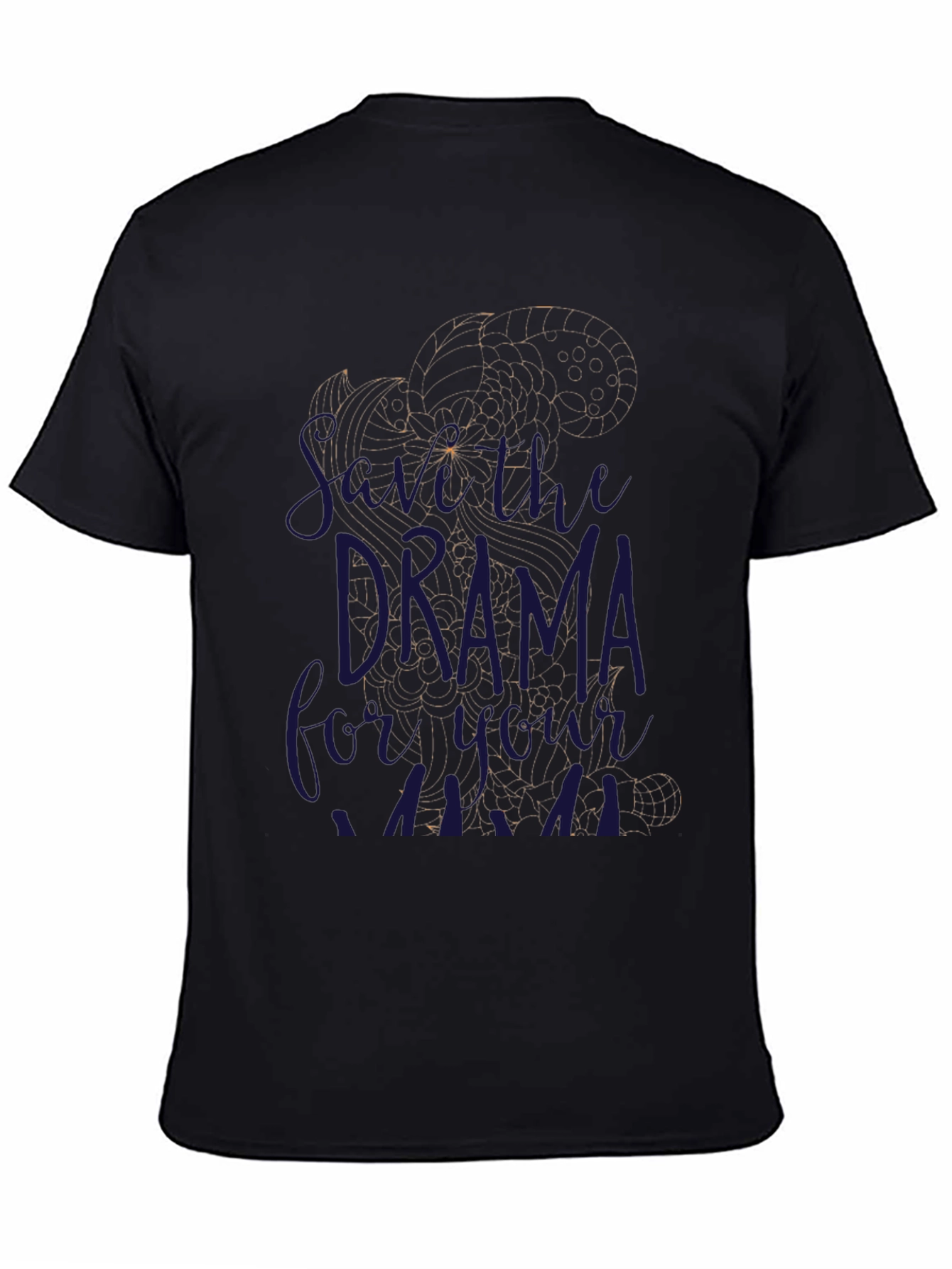 Drama Queen T-Shirt Black Unisex