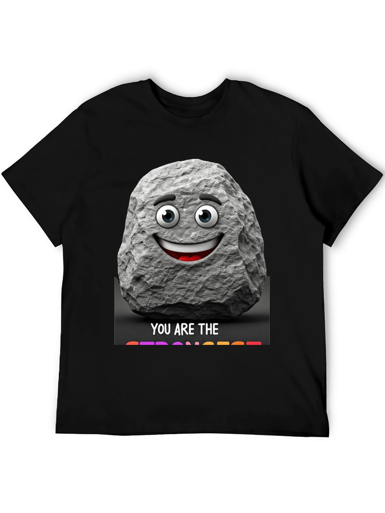 Strong As A Rock Graphic T-Shirt