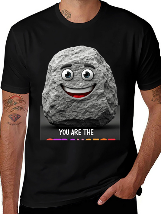 Strong As A Rock Graphic T-Shirt