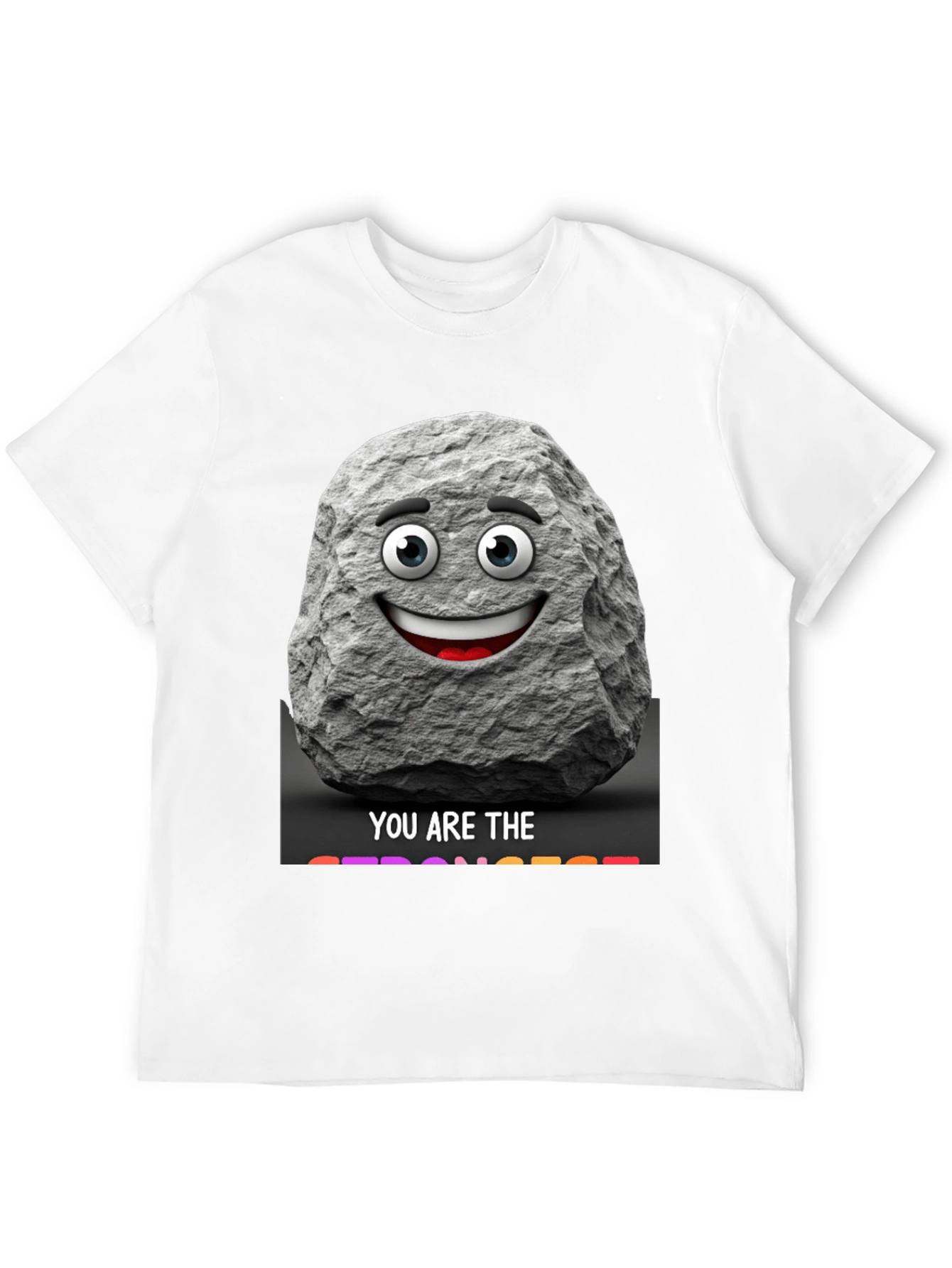 Strong As A Rock Graphic T-Shirt