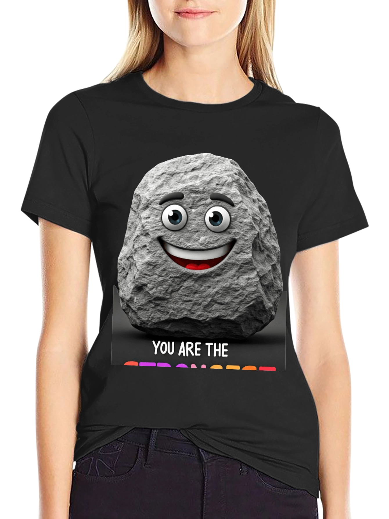 Strong As A Rock Graphic T-Shirt