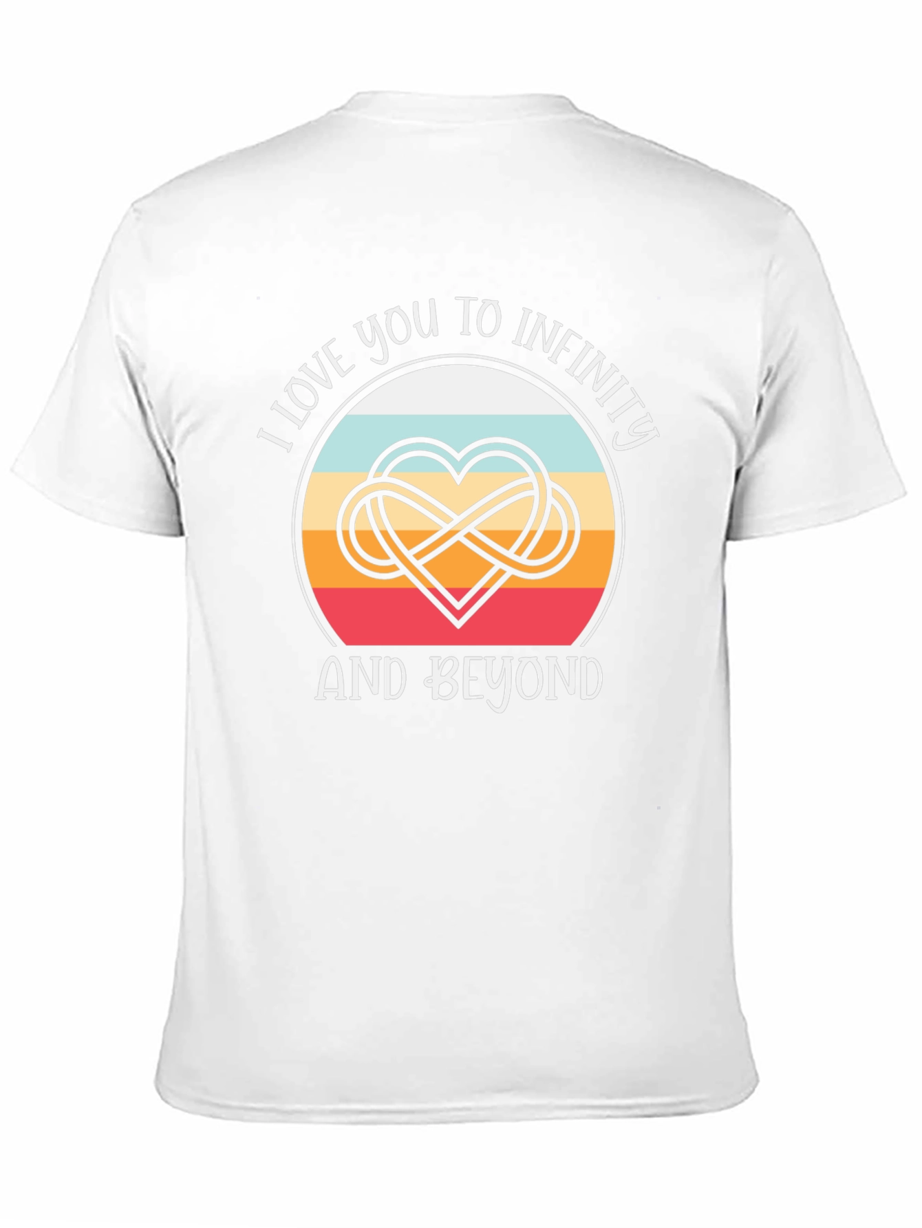 Infinity Love T-Shirt - Heart & Beyond Design