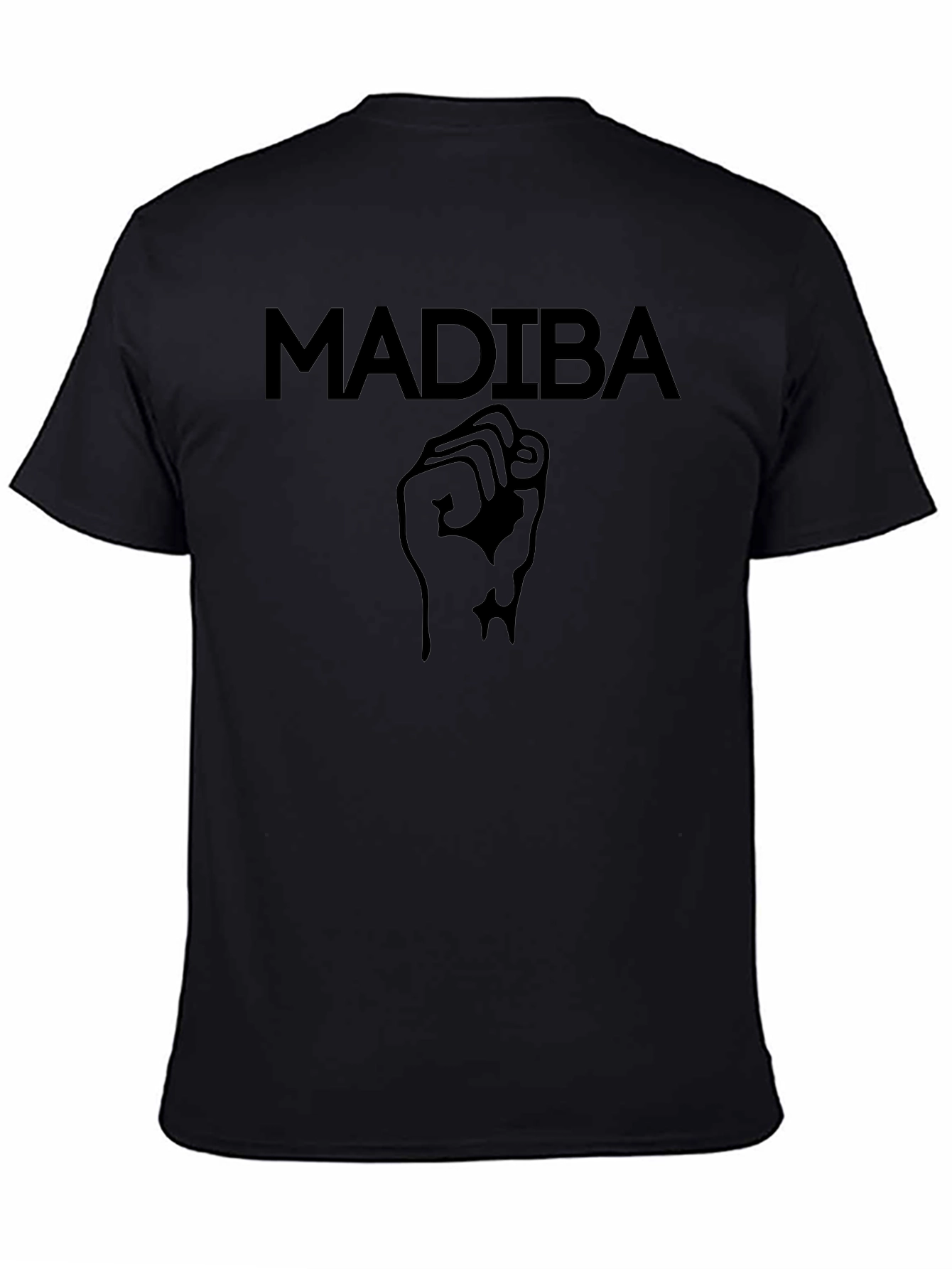 Madiba Fist Black Graphic Tee - Unisex
