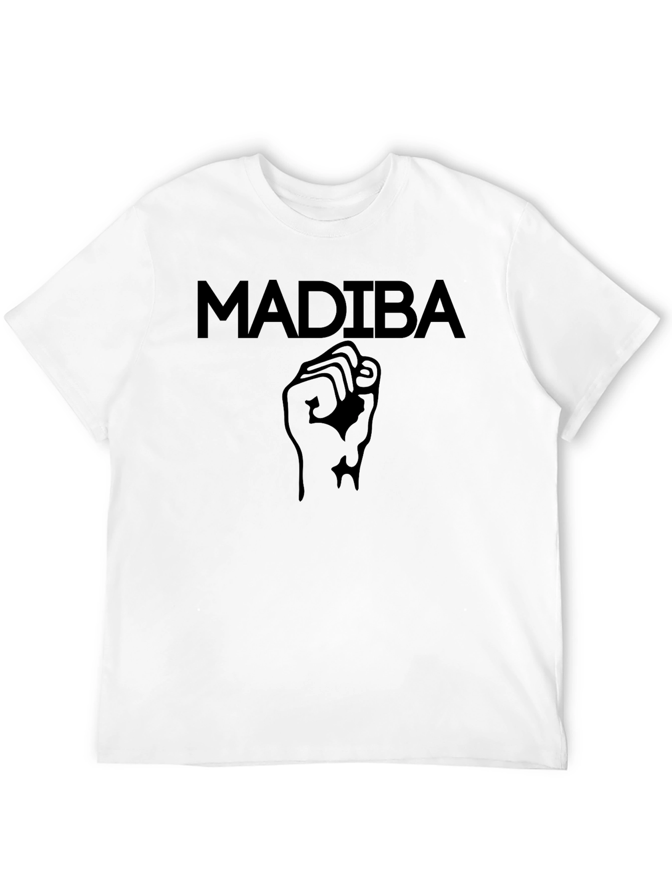 Madiba Fist Black Graphic Tee - Unisex