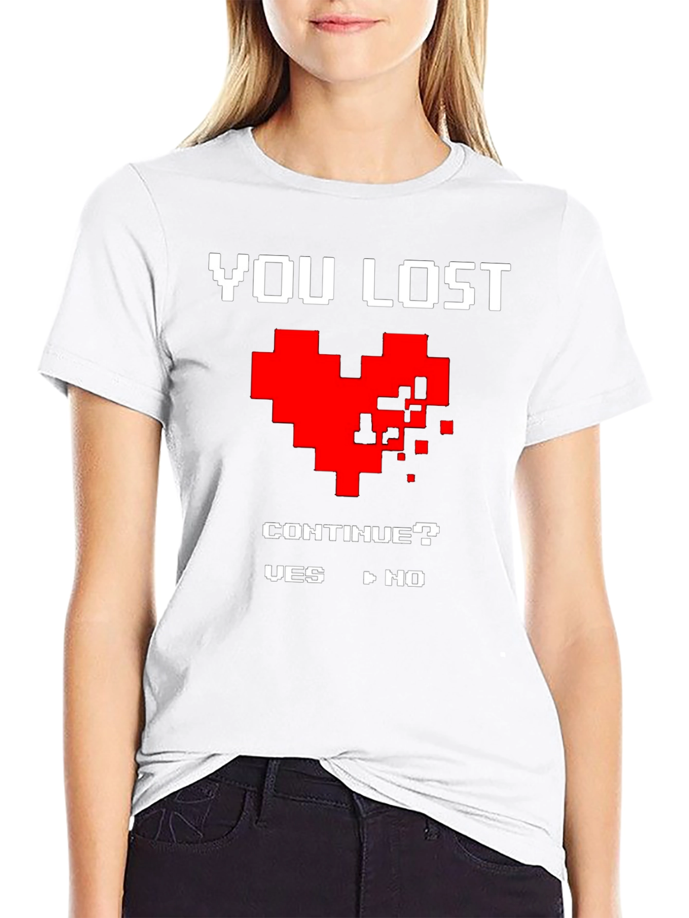 You Lost Heart Gamer T-Shirt
