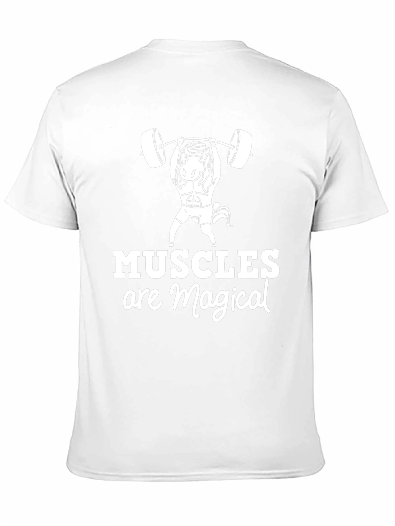 Muscles Are Magical Graphic Tee - Black