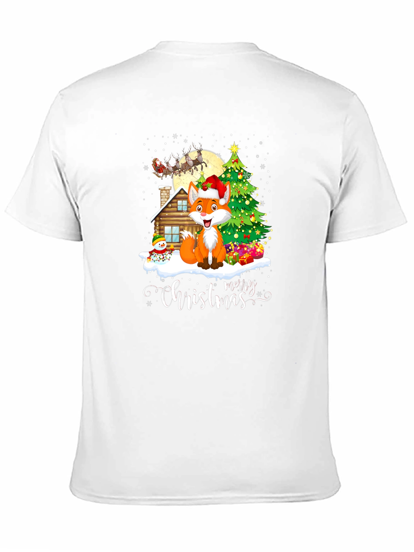 Christmas Fox T-Shirt