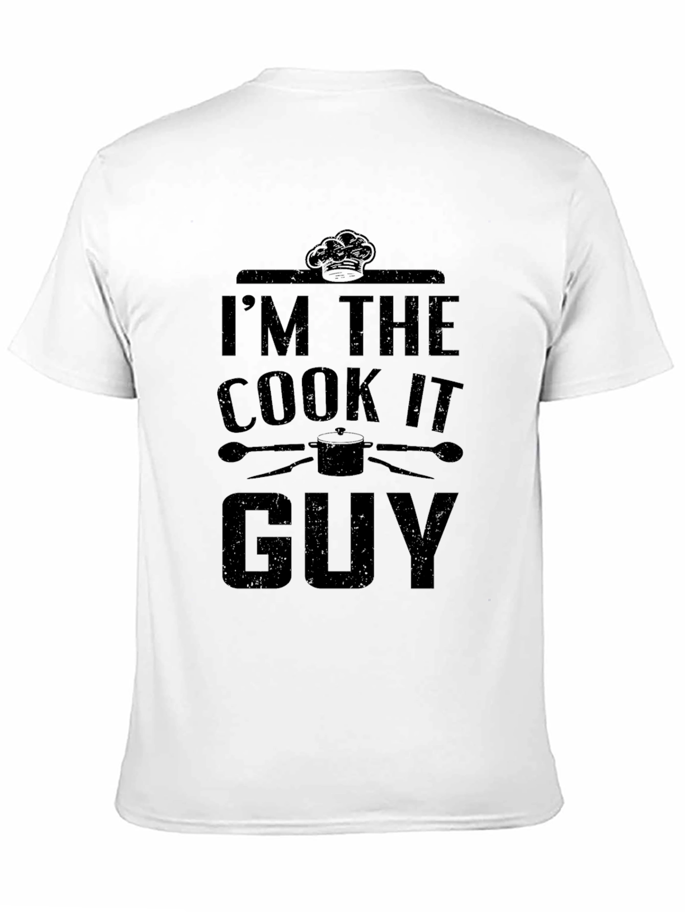 Im The Cook It Guy Black T-Shirt