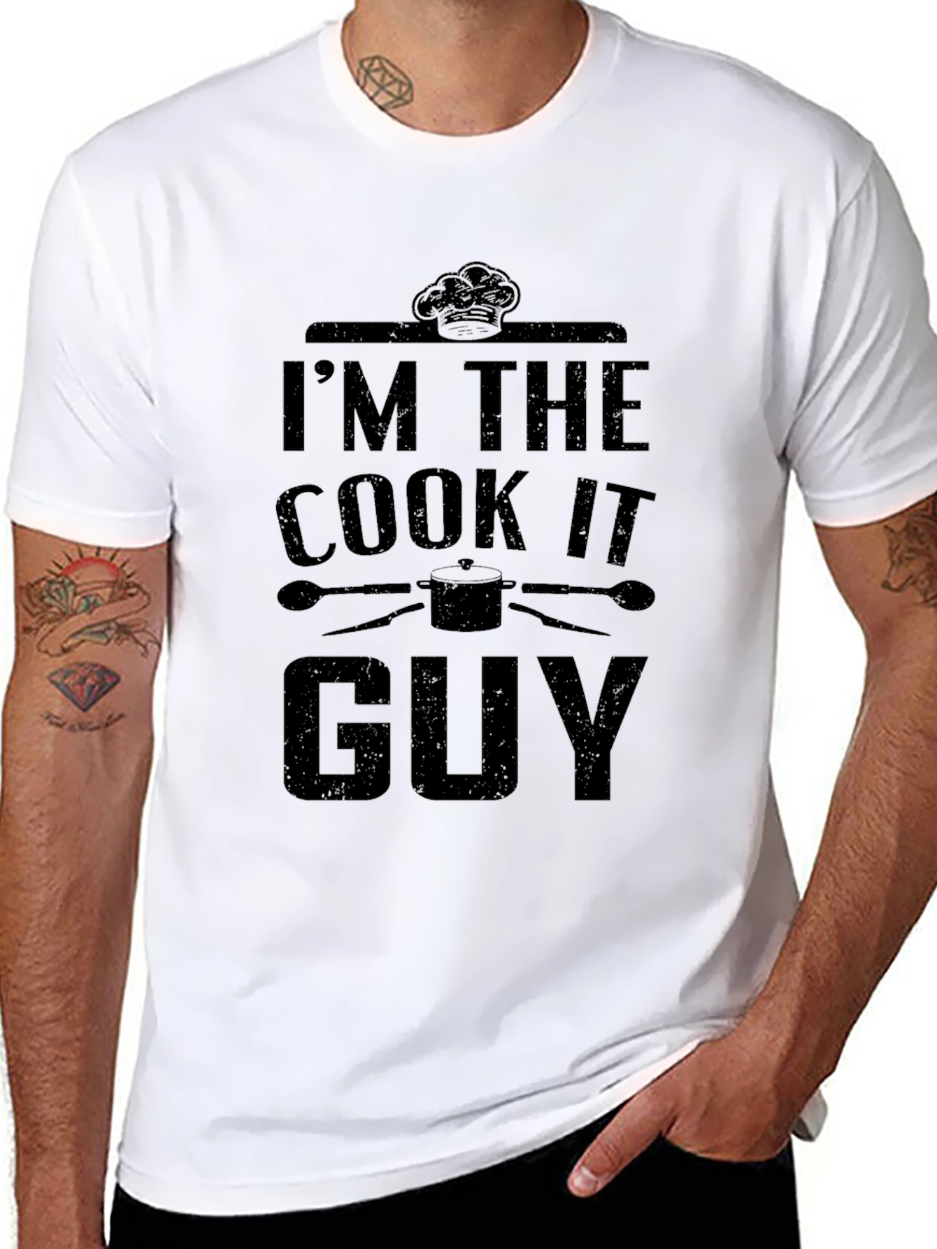 Im The Cook It Guy Black T-Shirt