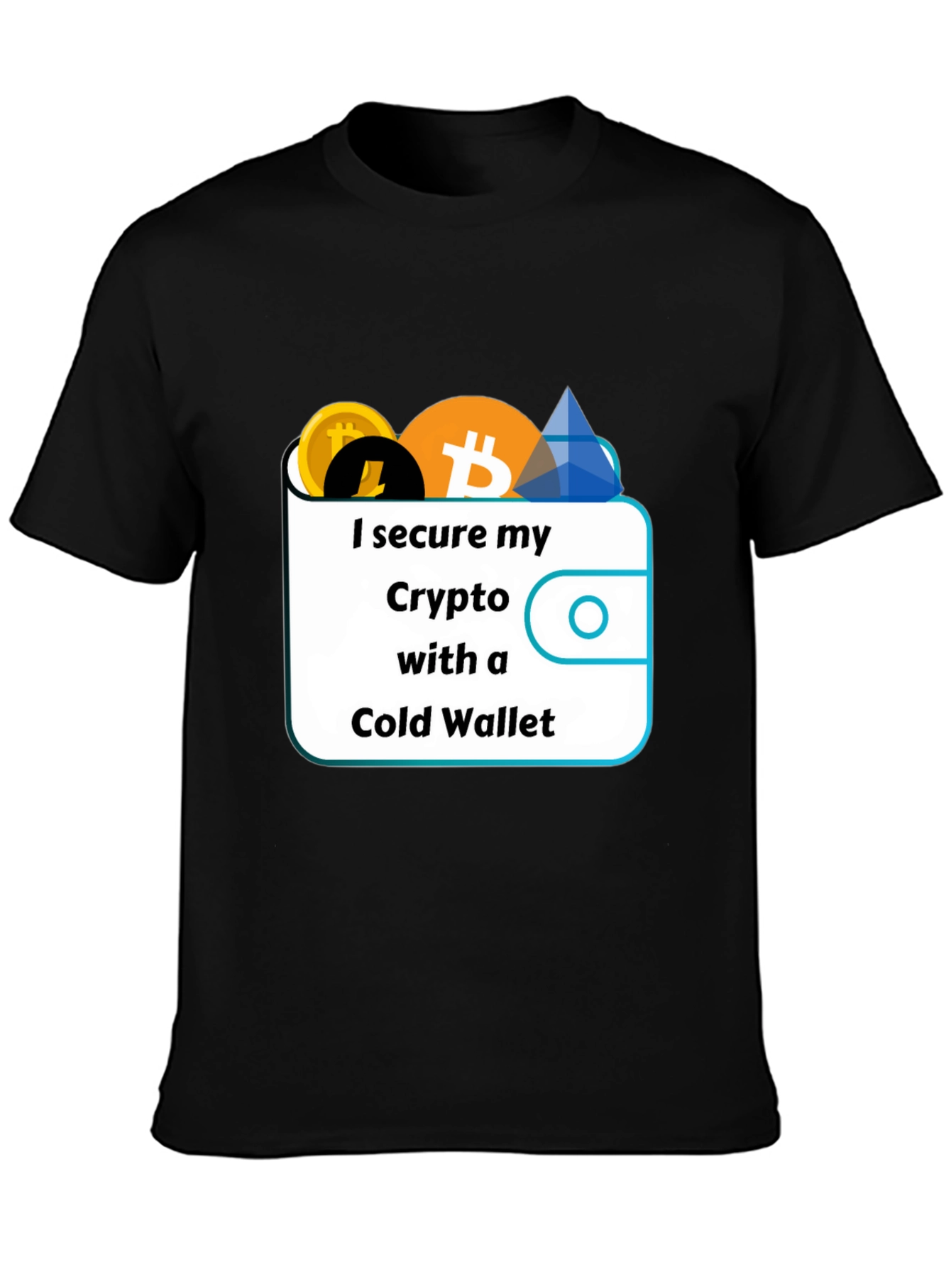 Secure Crypto Cold Wallet T-Shirt