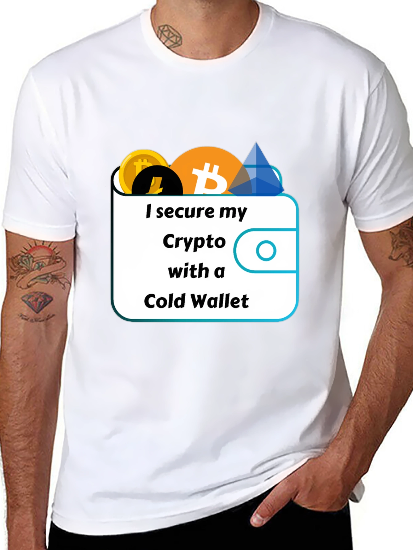 Secure Crypto Cold Wallet T-Shirt