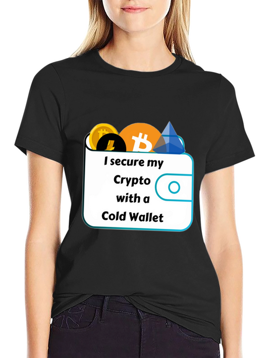 Secure Crypto Cold Wallet T-Shirt