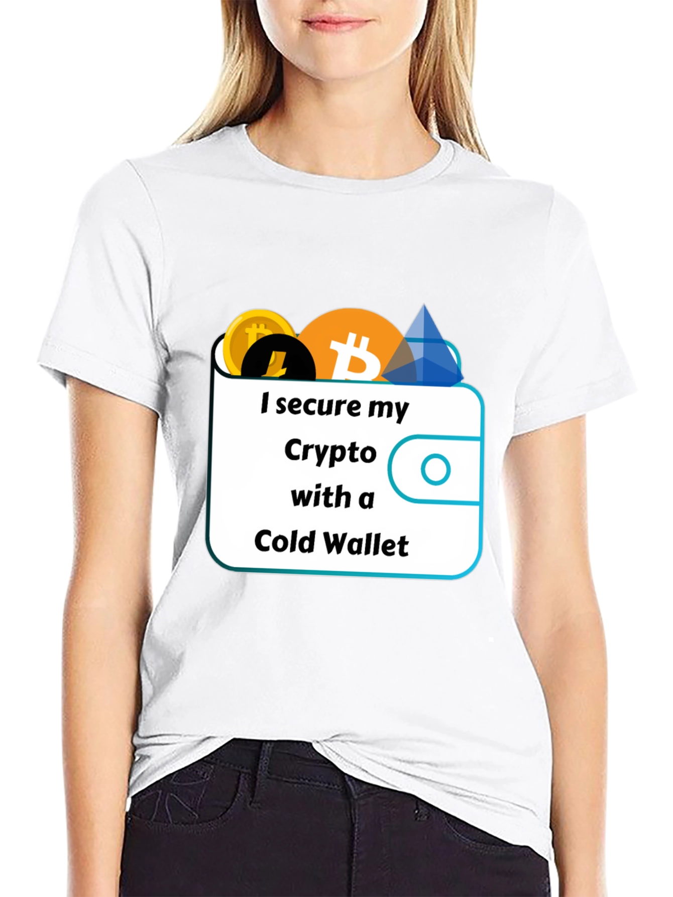 Secure Crypto Cold Wallet T-Shirt